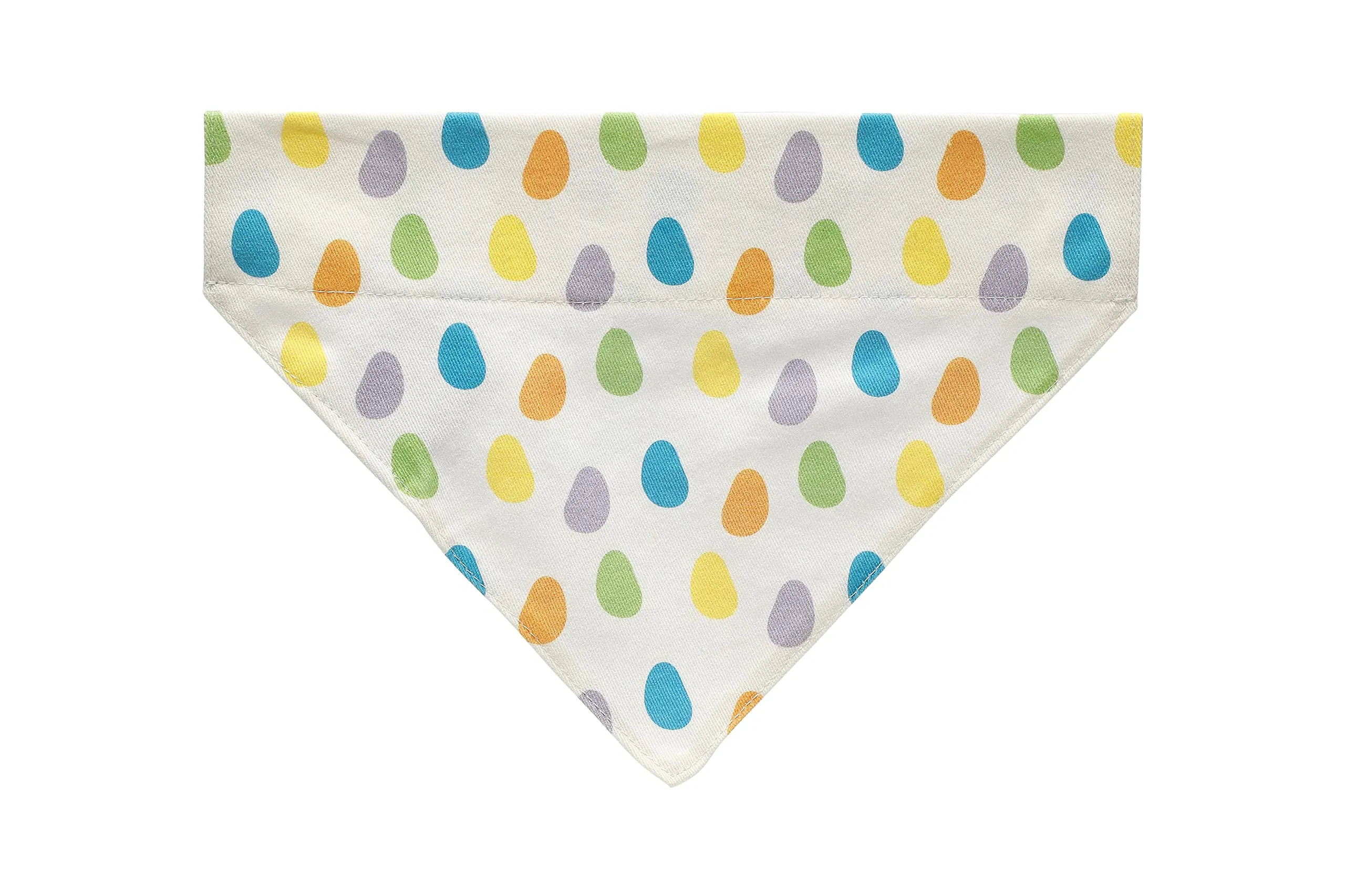 Pearhead Jelly Beans, bandana per animali domestici, bandana per cani con caramelle pasquali, abbigliamento per cani, accessorio per animali domestici, S/M - immagine 1