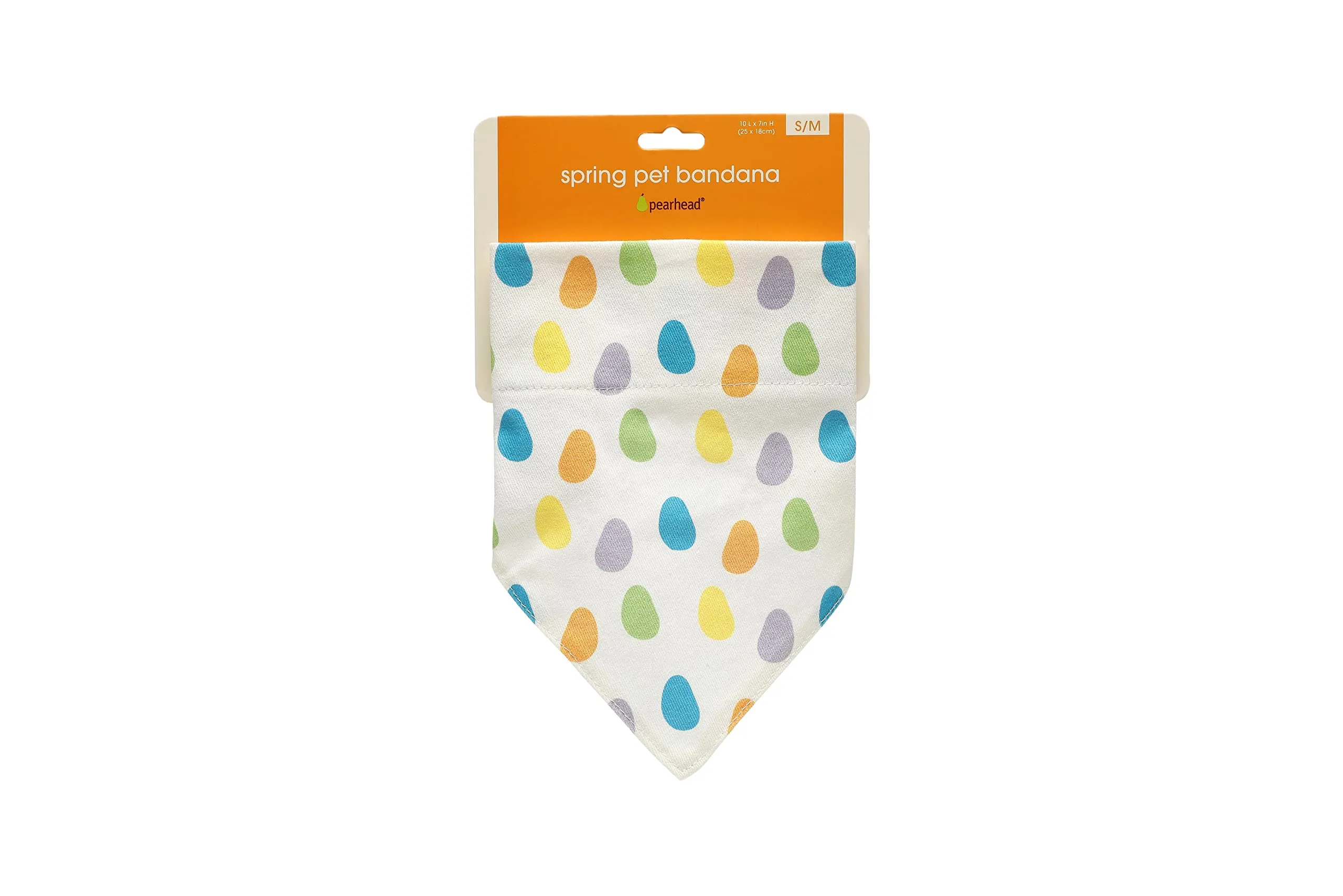 Pearhead Jelly Beans, bandana per animali domestici, bandana per cani con caramelle pasquali, abbigliamento per cani, accessorio per animali domestici, S/M - immagine 5