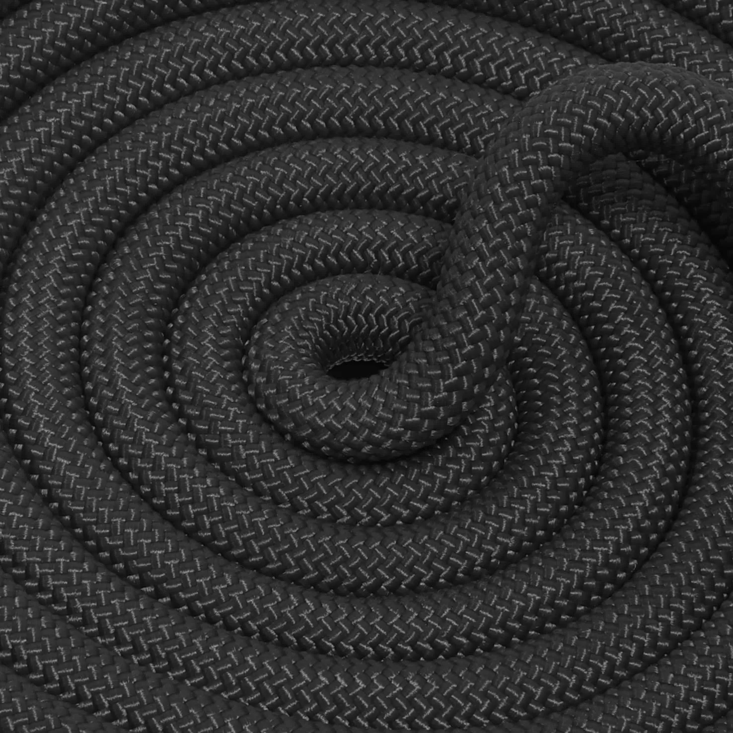 Ganzoo PPM corda intrecciata 5 m, 10 mm, colore nero, tau in polipropilene multifilamento, per nodi, trecce e takel, per realizzare accessori fai da te: guinzaglio e collare per cani - immagine 2