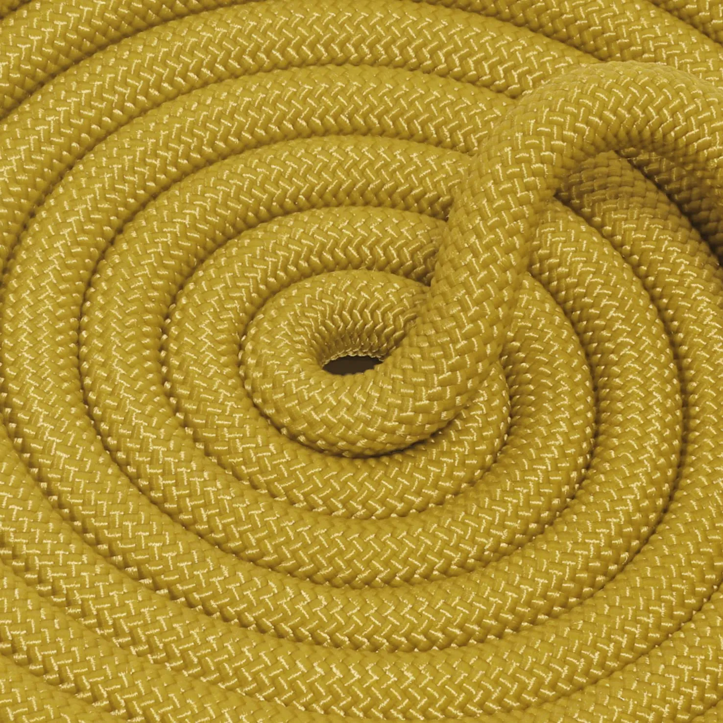 Ganzoo corda PPM 5 metri in un unico spezzone, 8 mm, giallo senape, polipropilene multifilamento intrecciato per lavori di intreccio, nodi ordinati, legature e chiusure per creazioni a mano - immagine 2