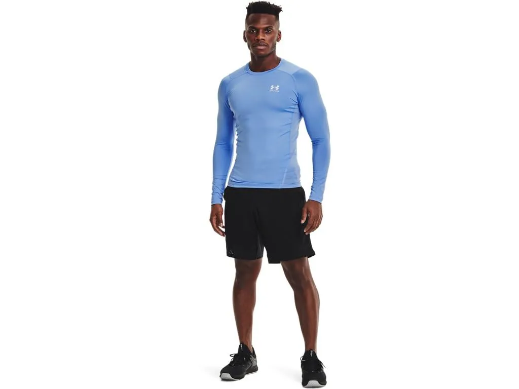 Under Armour Hg Armour Comp Maglietta a maniche lunghe da uomo, Blu Carolina (475), 4XL/alto - immagine 3