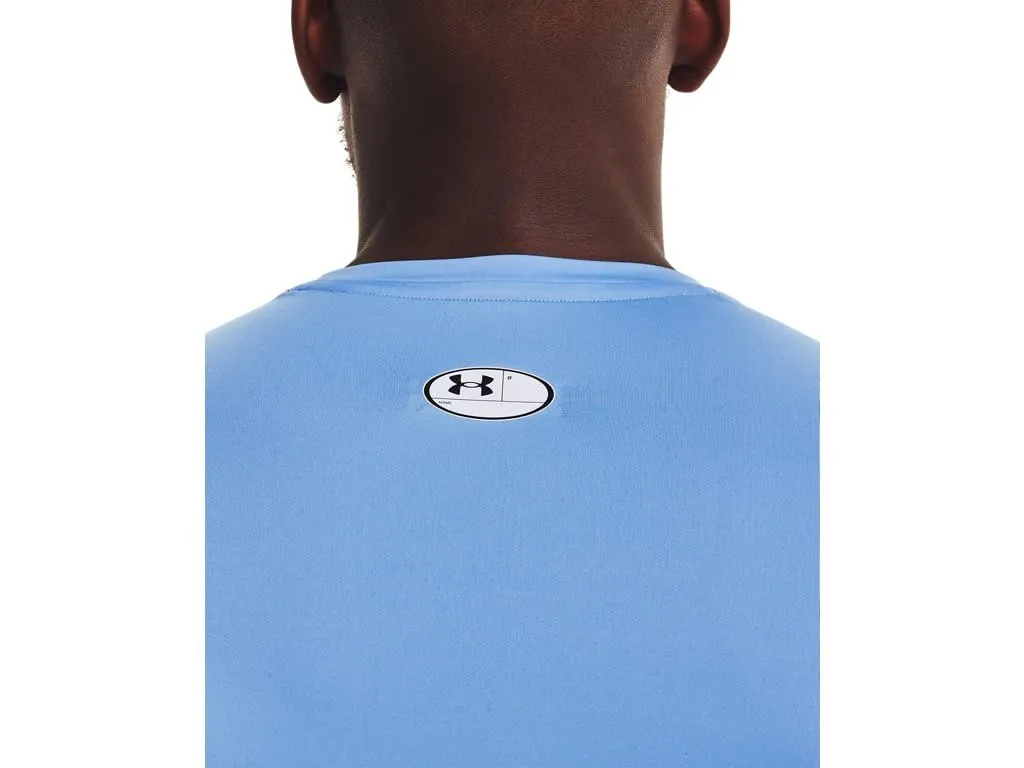 Under Armour Hg Armour Comp Maglietta a maniche lunghe da uomo, Blu Carolina (475), 4XL/alto - immagine 6