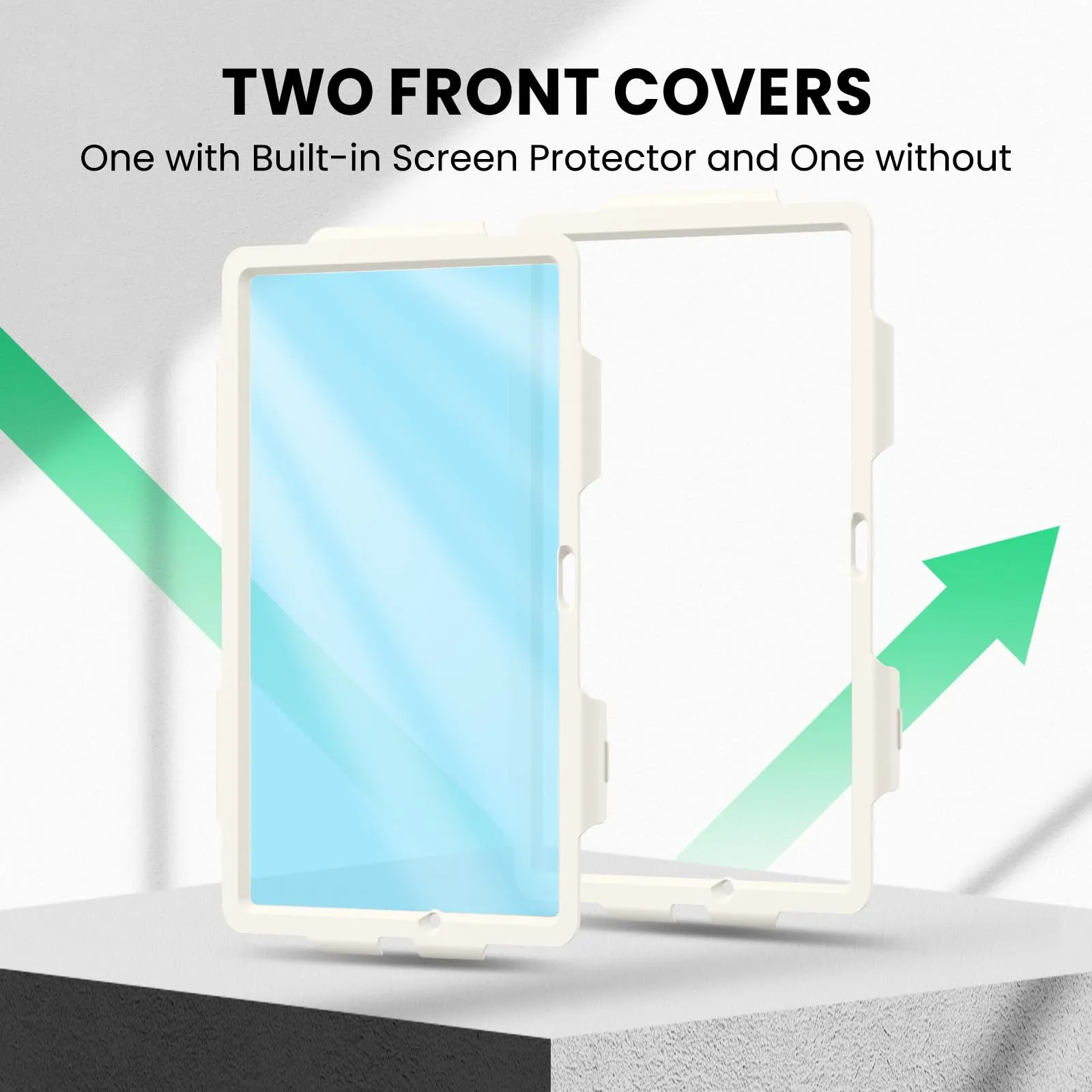 SEYMAC Cover per Samsung Galaxy Tab A9+ / A9 Plus - 11 Pollici 2023, Rosa - immagine 9