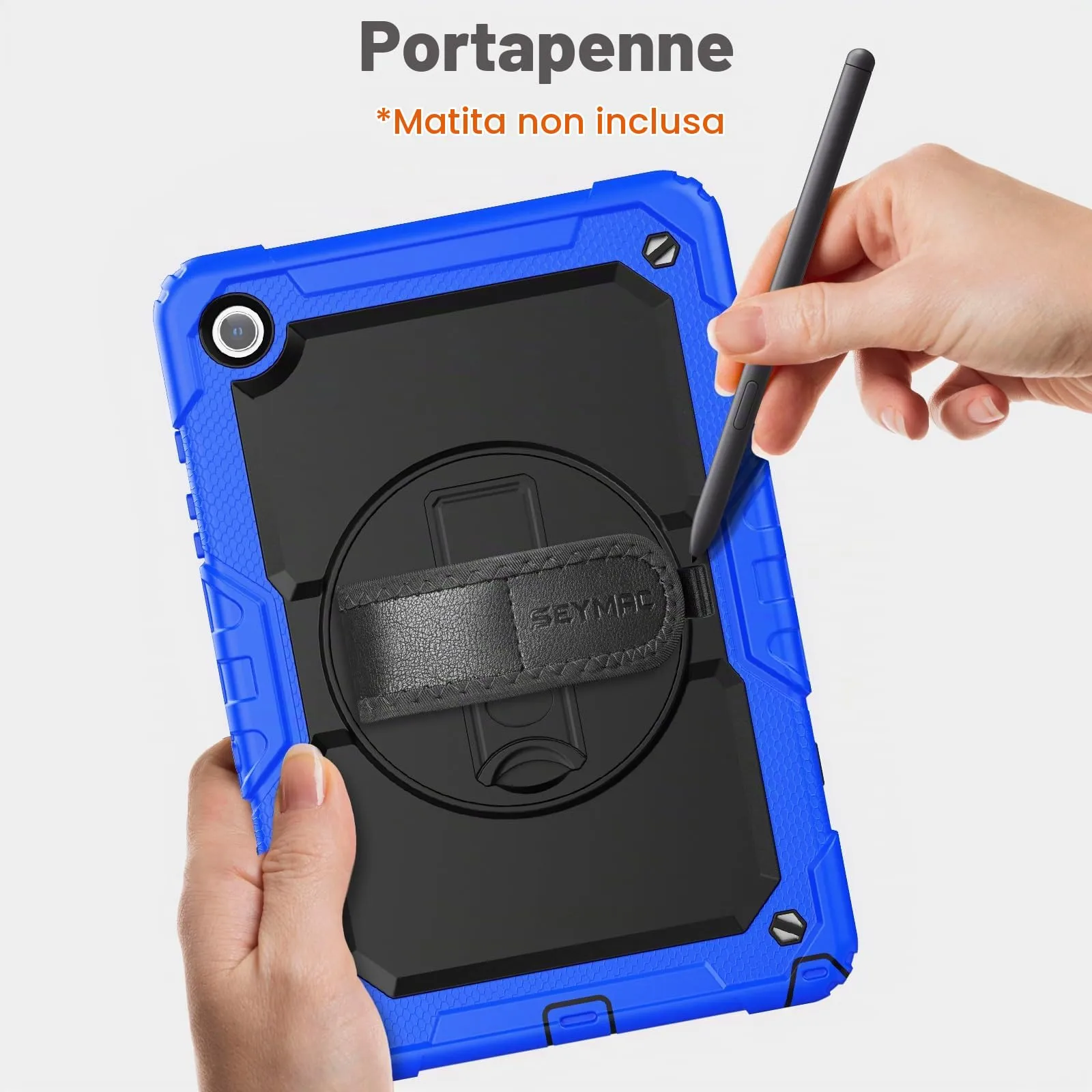 SEYMAC Cover per Samsung Galaxy Tab A9+ / A9 Plus - 11 Pollici 2023, Blu - immagine 7