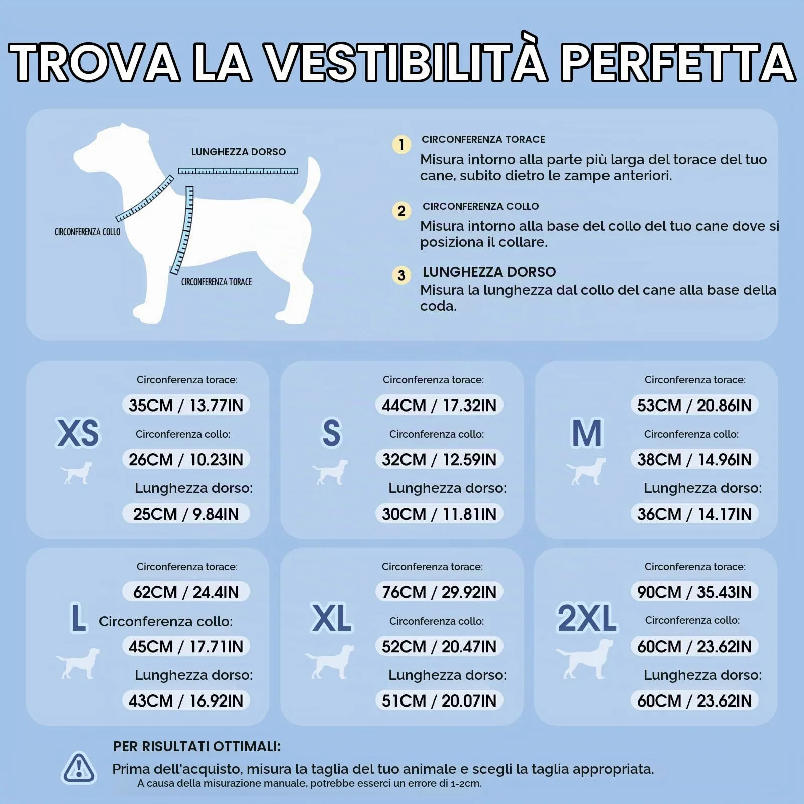 CITÉTOILE Cappotto Invernale per Cani Impermeabile Giacca Calda Blu XL - immagine 4
