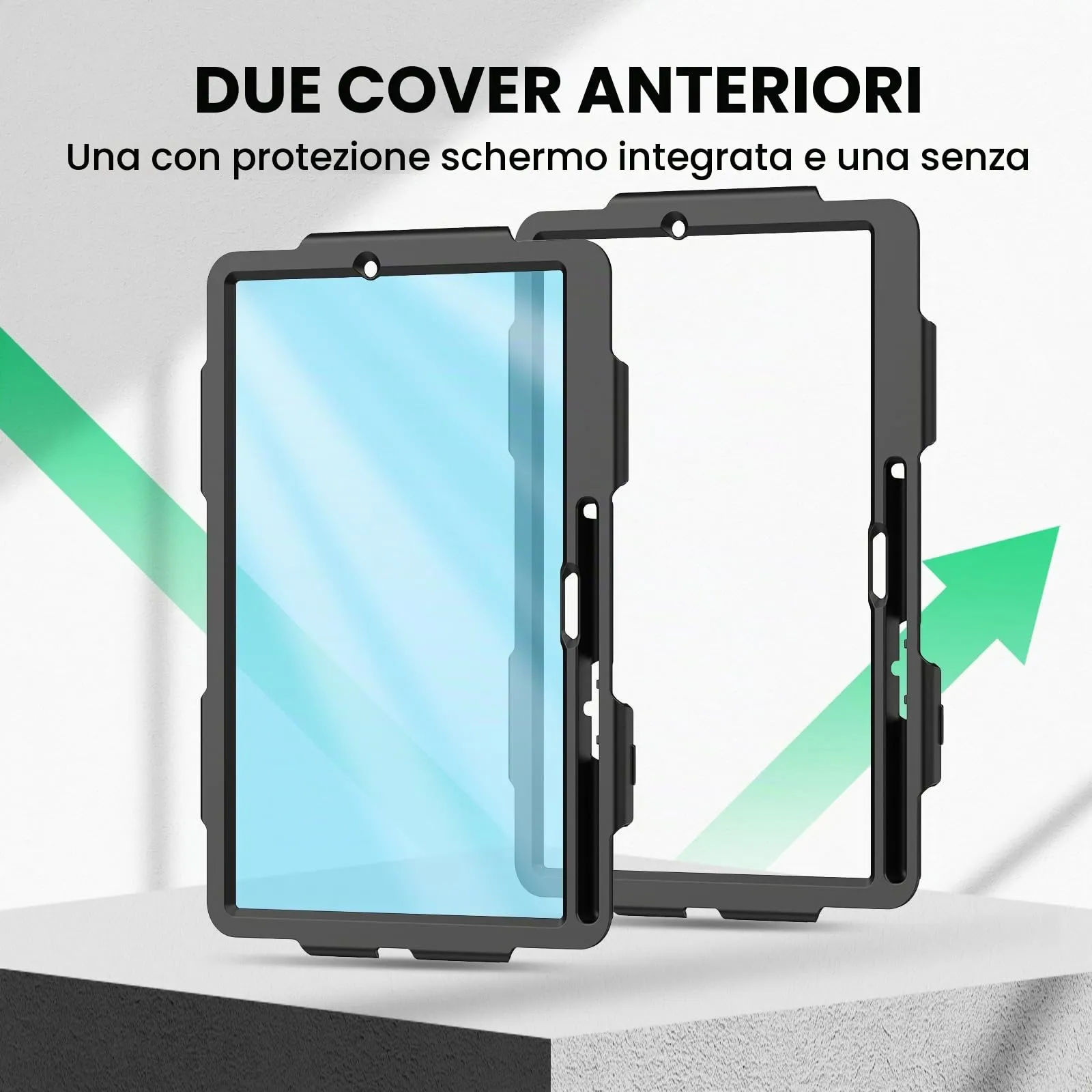 SEYMAC Cover per Samsung Galaxy Tab S11-11 Pollici 2025, Nero - immagine 8