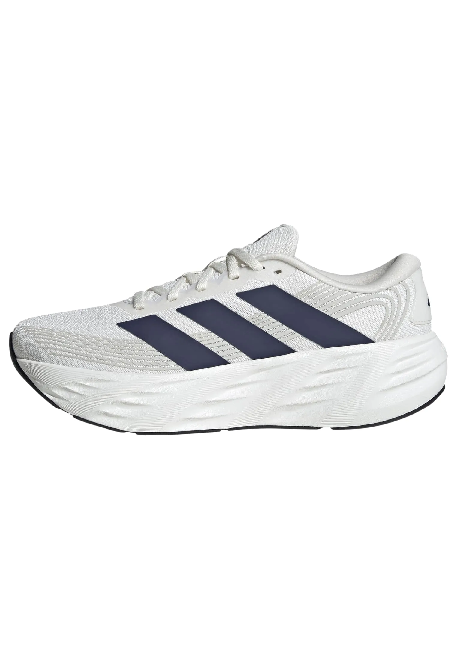 adidas Uomo Galaxy 8 Running Shoes, Cloud White/Dark Blue/Core White, 44 2/3 EU - immagine 1