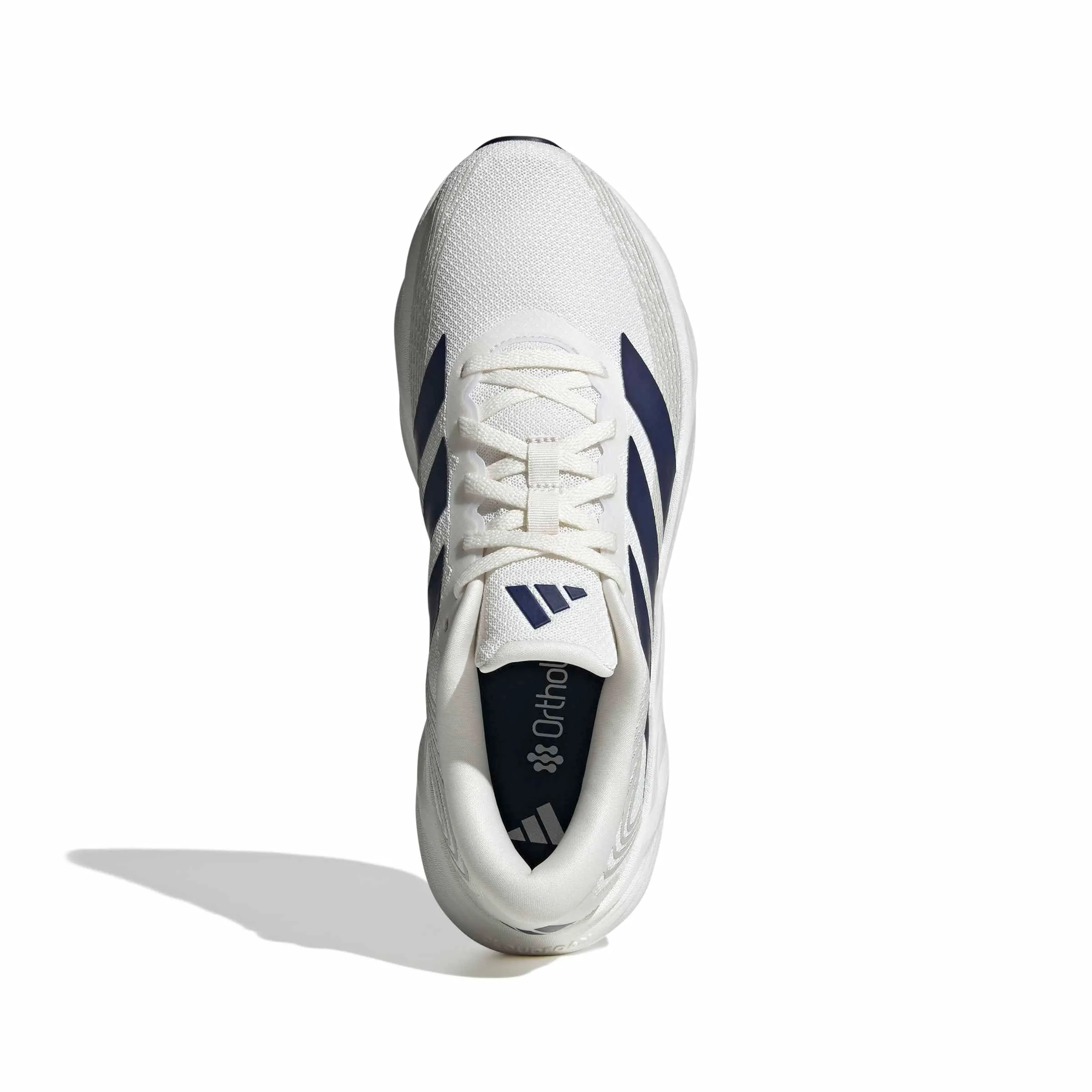 adidas Uomo Galaxy 8 Running Shoes, Cloud White/Dark Blue/Core White, 44 2/3 EU - immagine 7