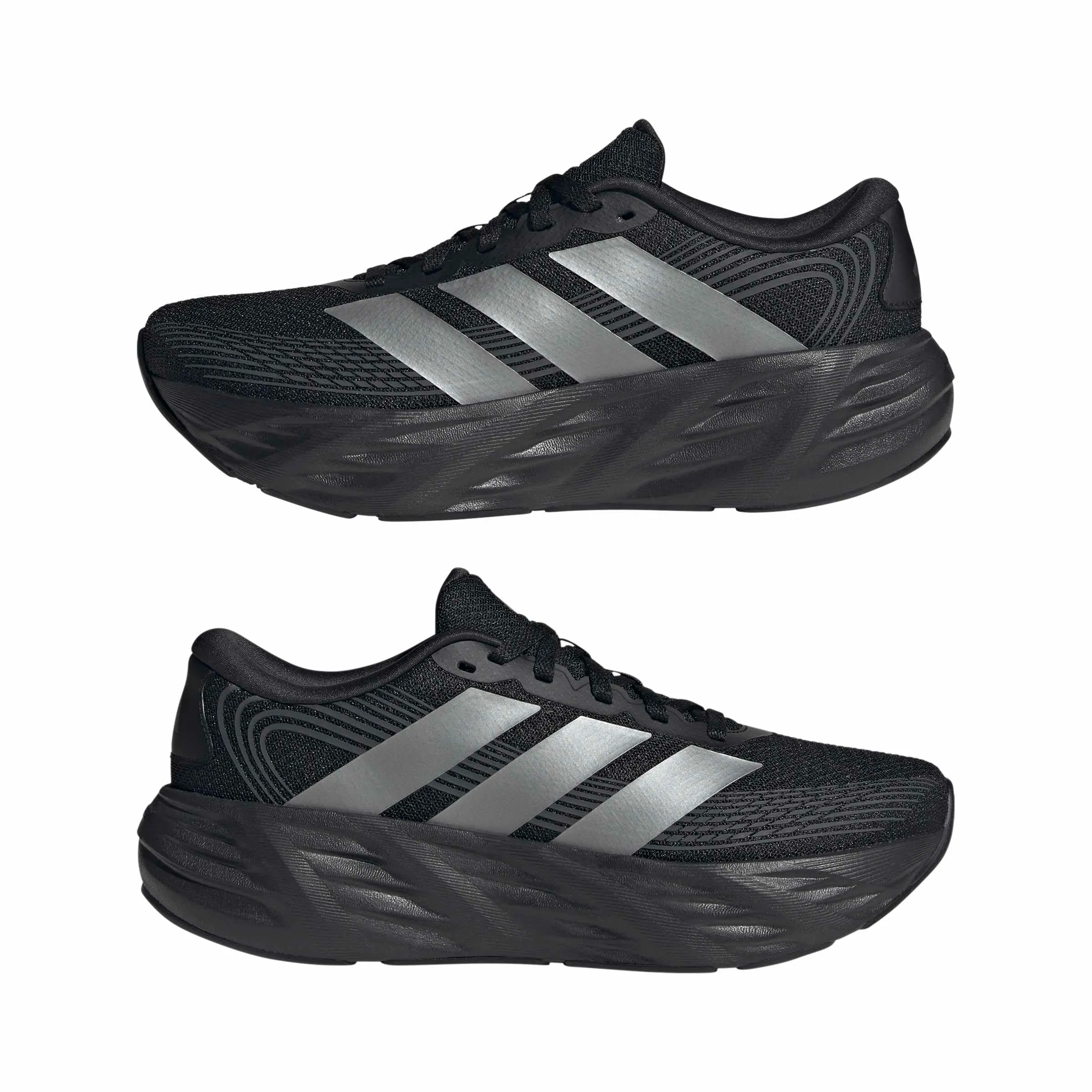 adidas Donna Galaxy 8 Running Shoes, Core Black/Iron Met./Carbon, 41 1/3 EU - immagine 7