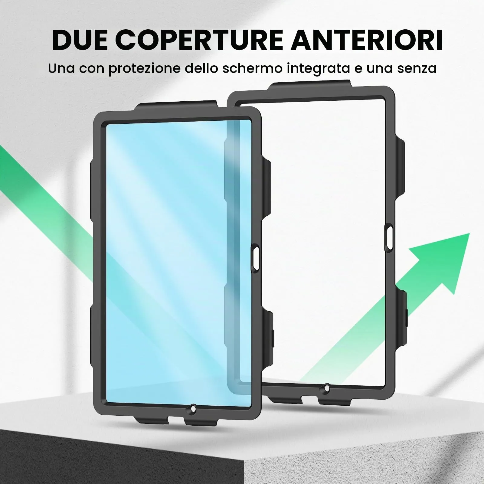 SEYMAC Cover per Samsung Galaxy Tab A11+ Plus - 11 Pollici 2025, Azzurro - immagine 8