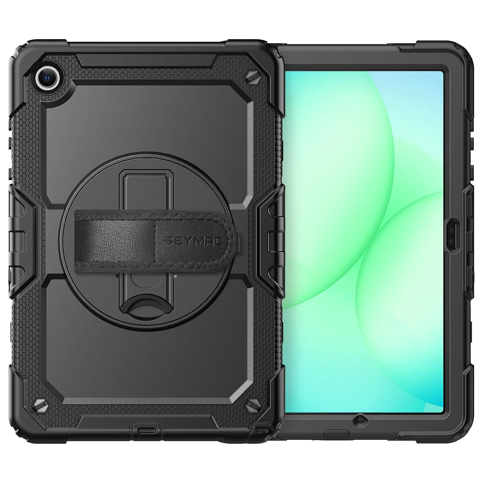 SEYMAC Cover per Samsung Galaxy Tab A11+/A11 Plus - 11 Pollici 2025, Nero - immagine 9