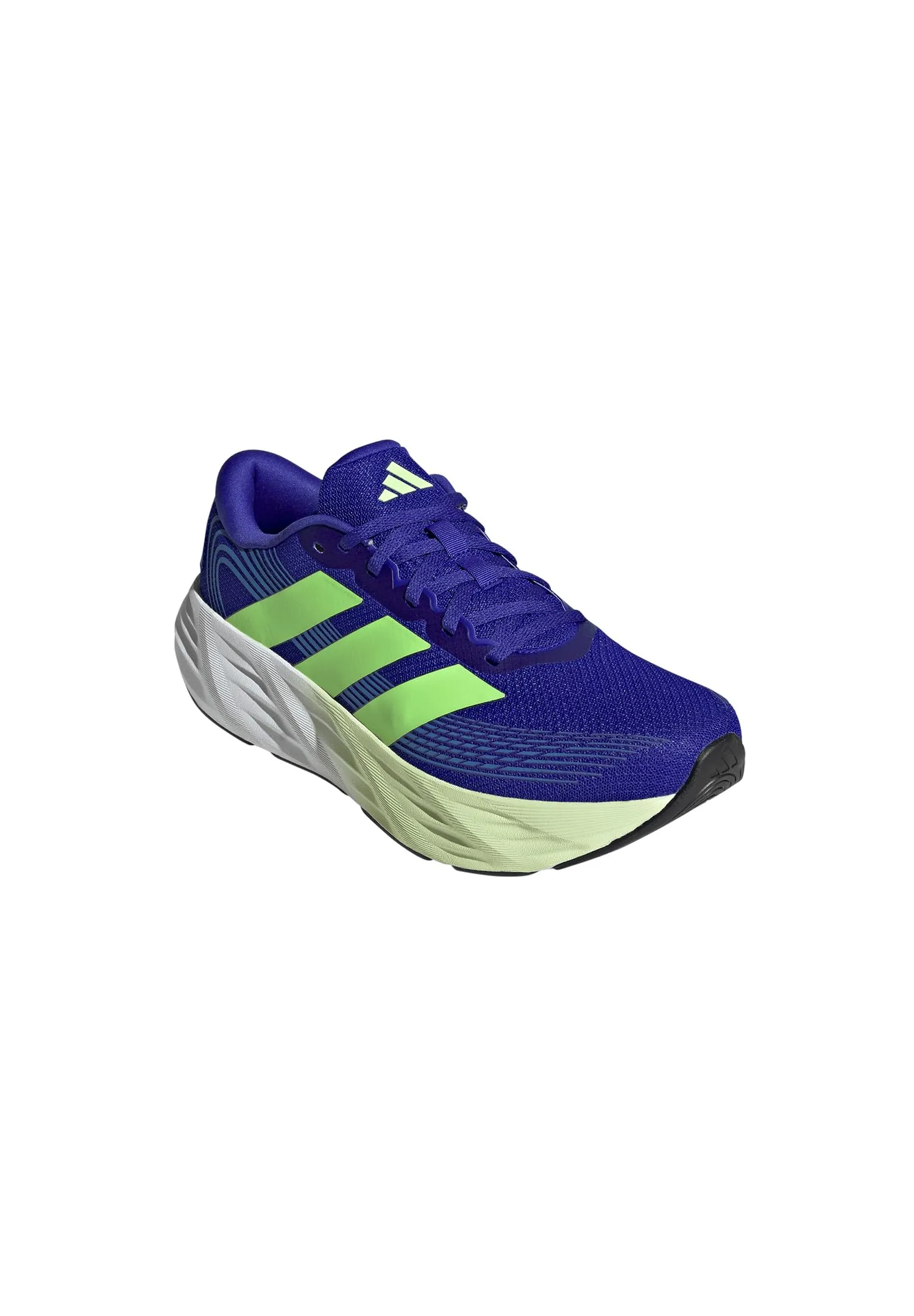 adidas Uomo Galaxy 8 Running Shoes, Lucid Blue/Signal Green/Ray Blue, 40 2/3 EU - immagine 4