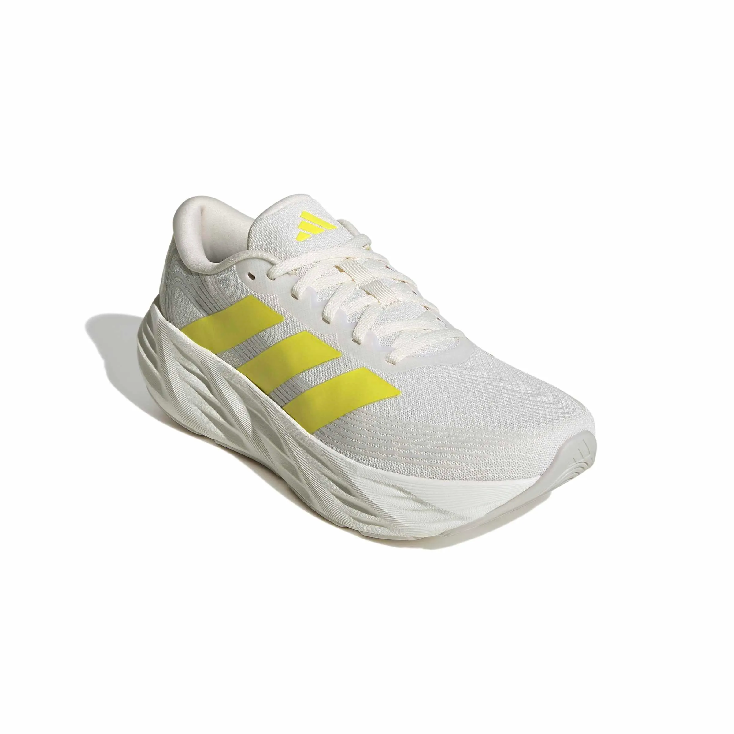 adidas Uomo Galaxy 8 Running Shoes, Cloud White/Pure Lemon/lgh Solid Grey, 46 2/3 EU - immagine 3