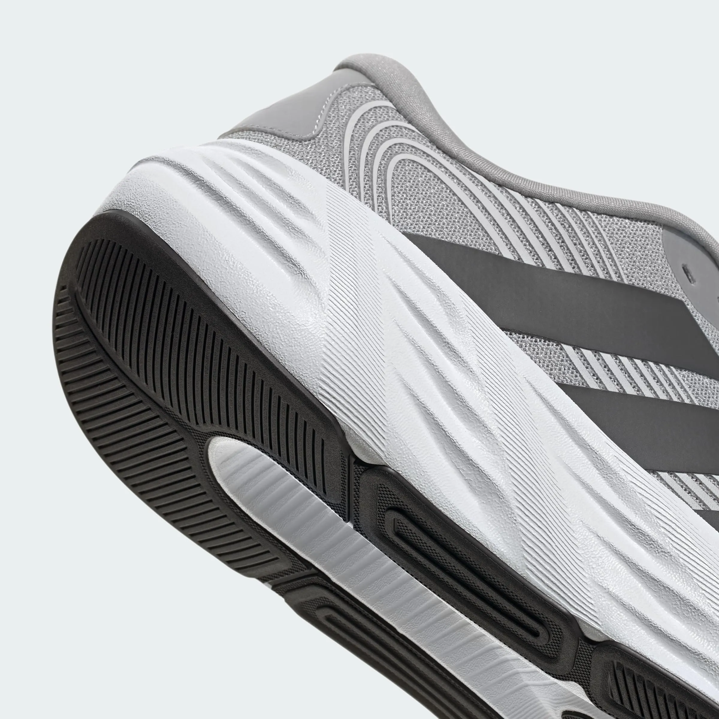 adidas Uomo Galaxy 8 Running Shoes, Grey Two/Grey Five/Grey One, 42 2/3 EU - immagine 4