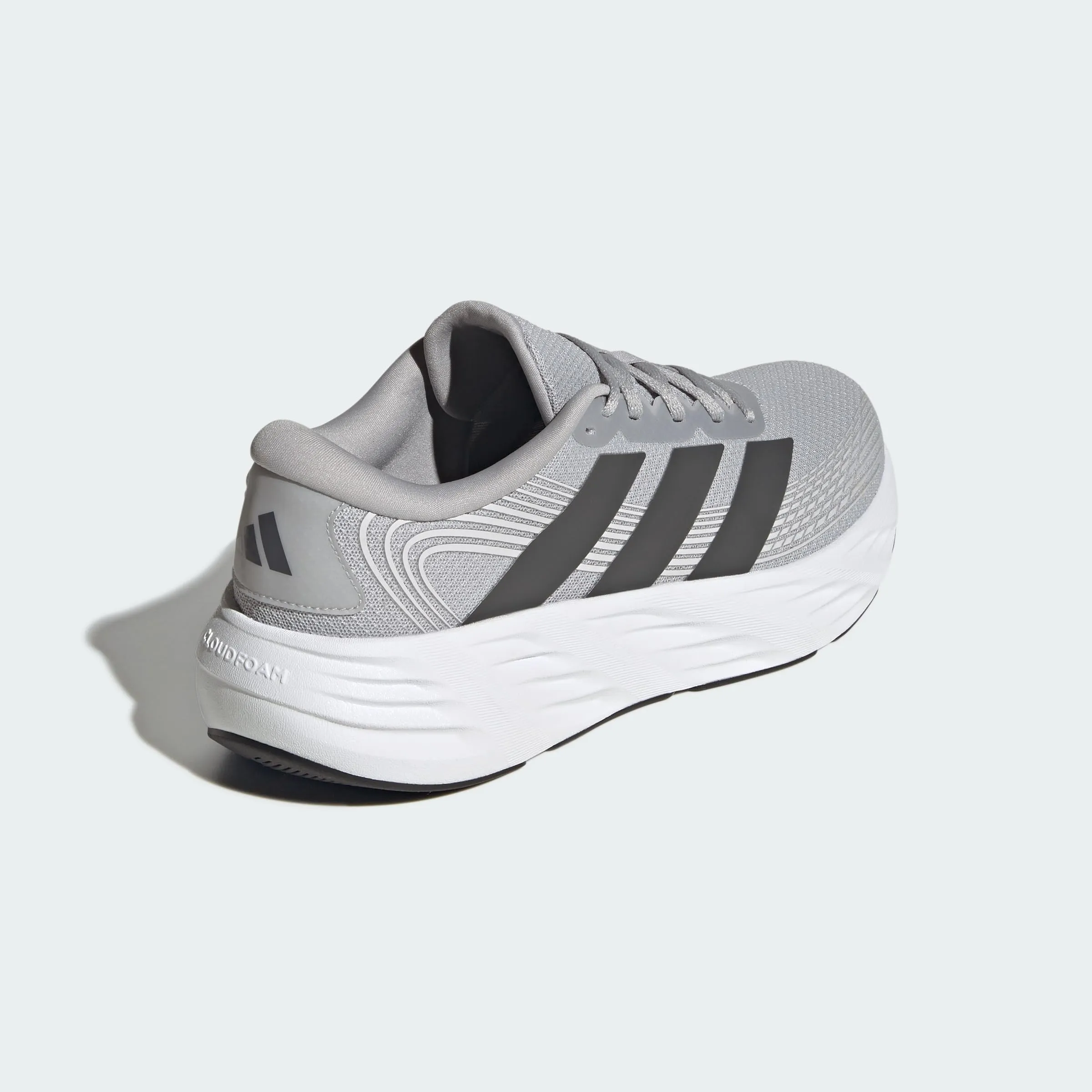 adidas Uomo Galaxy 8 Running Shoes, Grey Two/Grey Five/Grey One, 45 1/3 EU - immagine 6