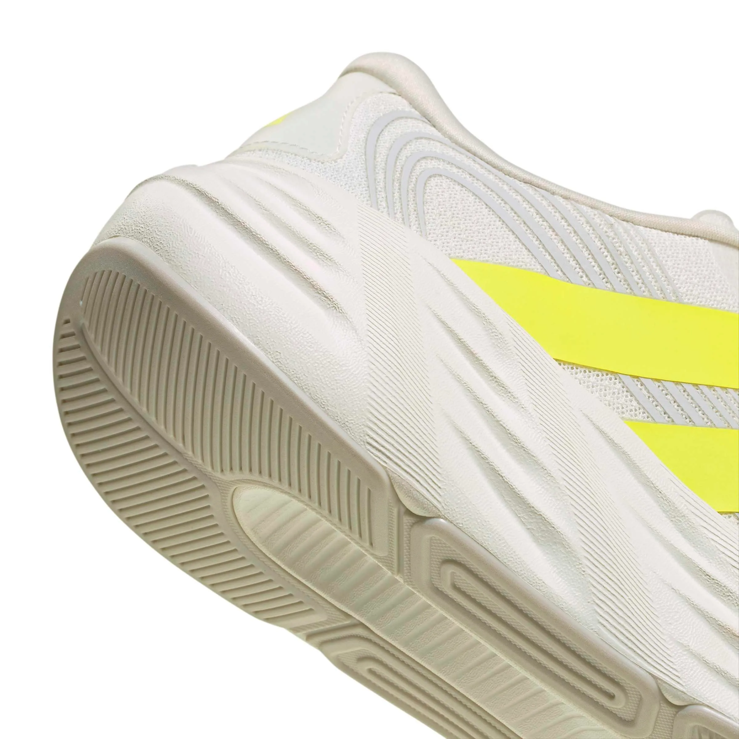 adidas Uomo Galaxy 8 Running Shoes, Cloud White/Pure Lemon/lgh Solid Grey, 42 EU - immagine 4
