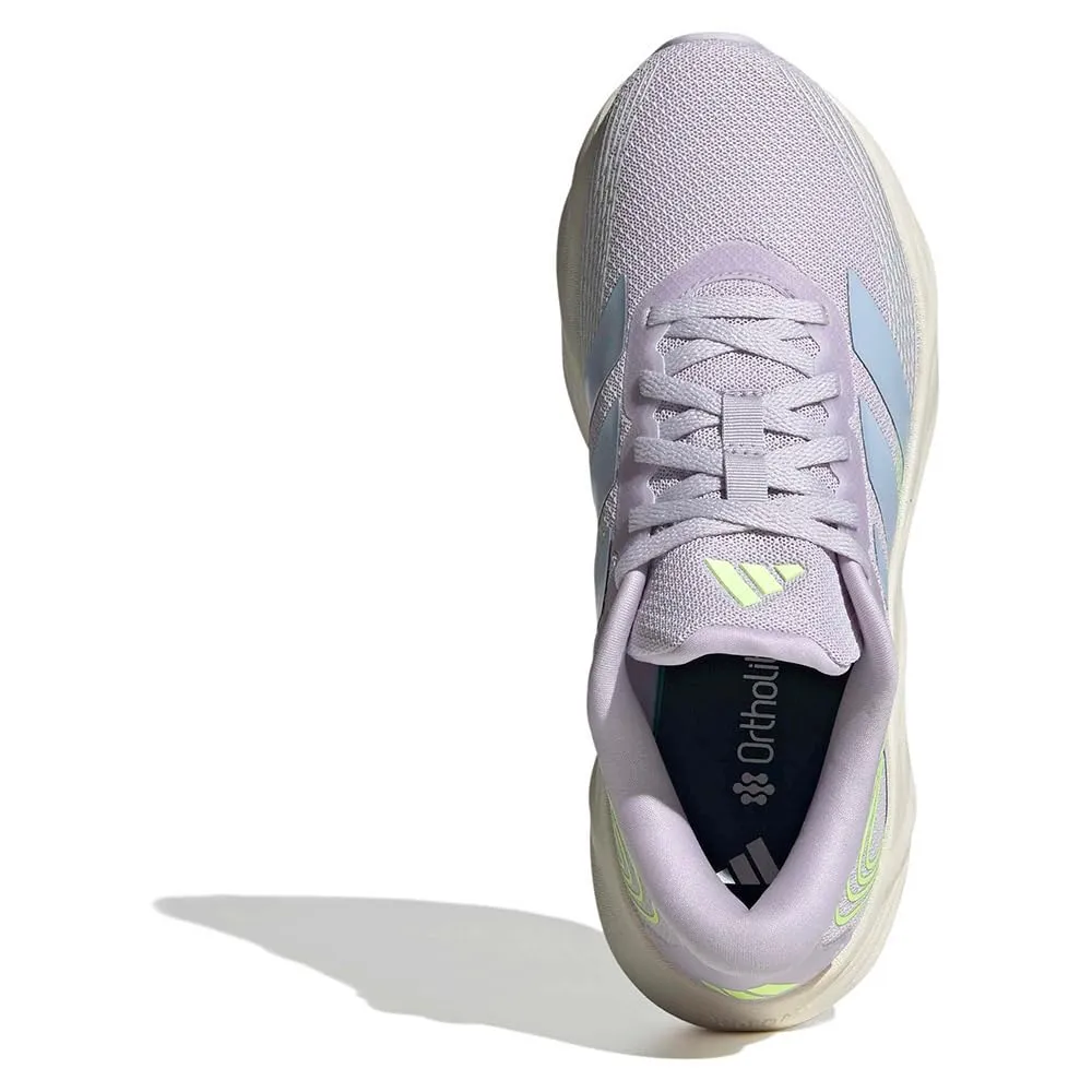 adidas Donna Galaxy 8 Running Shoes, Purple Tint/Frozen Purple/Hi-RES Yellow, 41 1/3 EU - immagine 2