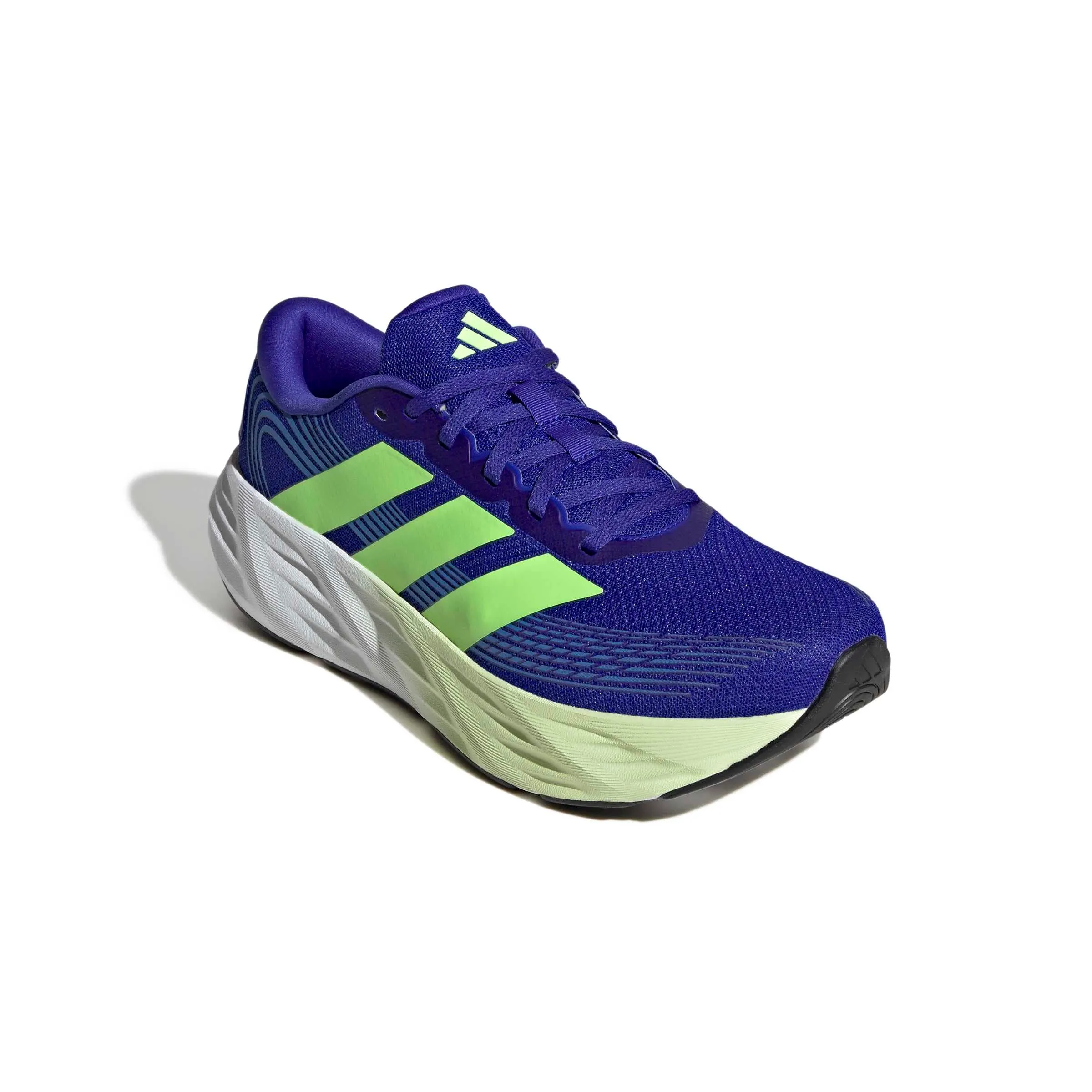 adidas Uomo Galaxy 8 Running Shoes, Lucid Blue/Signal Green/Ray Blue, 42 EU - immagine 5