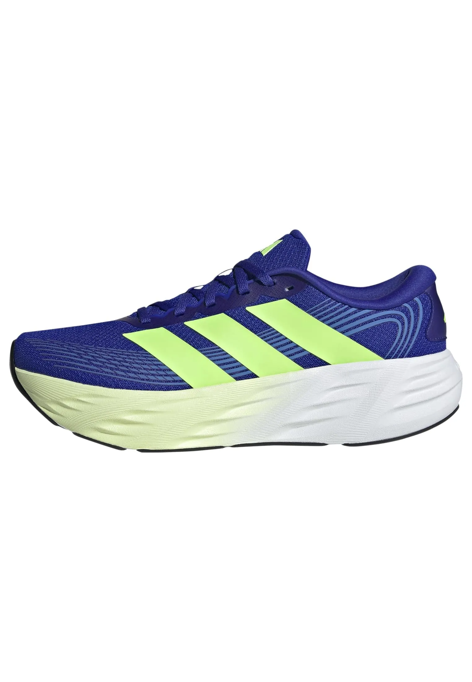 adidas Uomo Galaxy 8 Running Shoes, Lucid Blue/Signal Green/Ray Blue, 42 2/3 EU - immagine 1