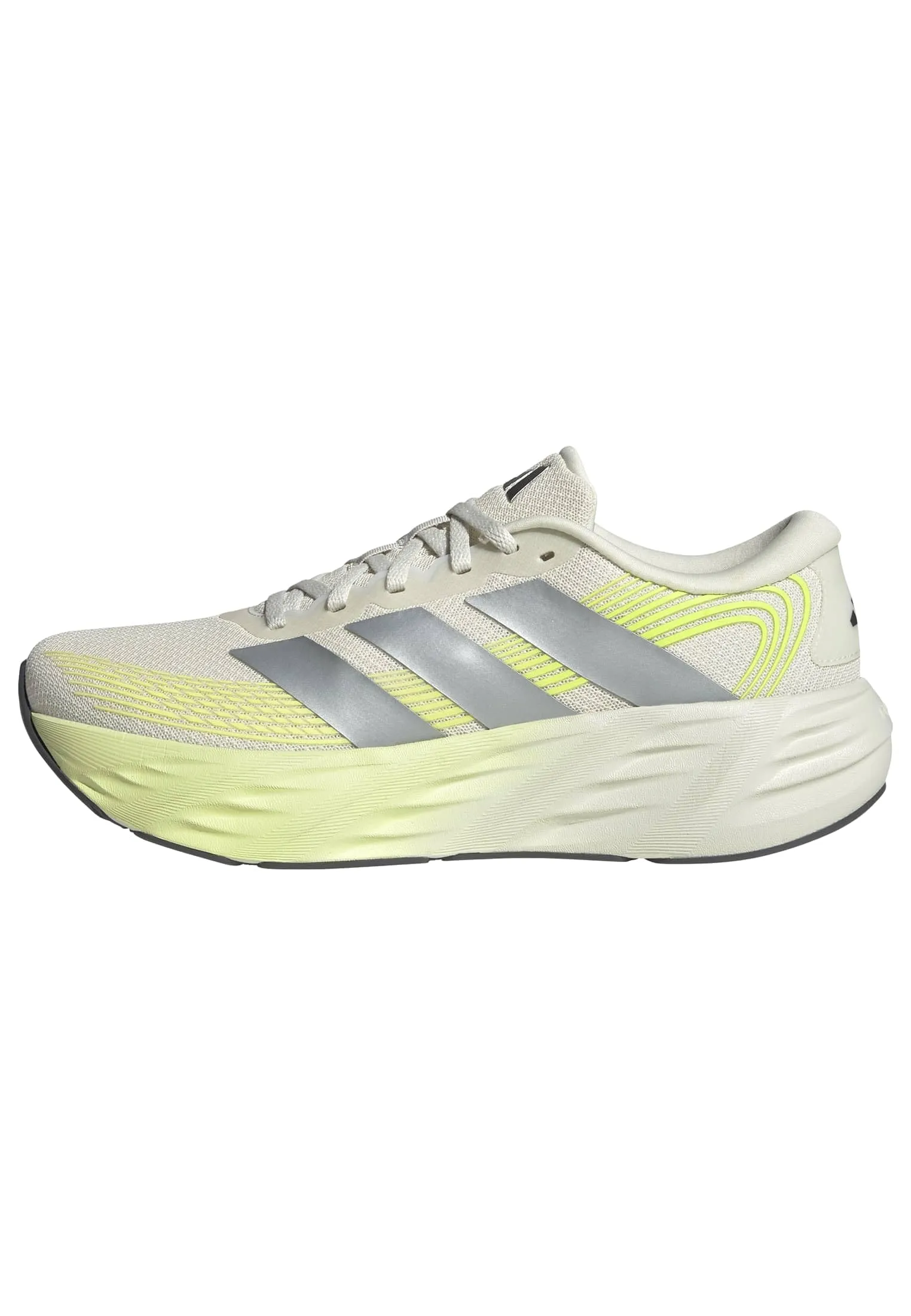 adidas Uomo Galaxy 8 Running Shoes, White Tint/Grey Five/Signal Green, 40 EU - immagine 1