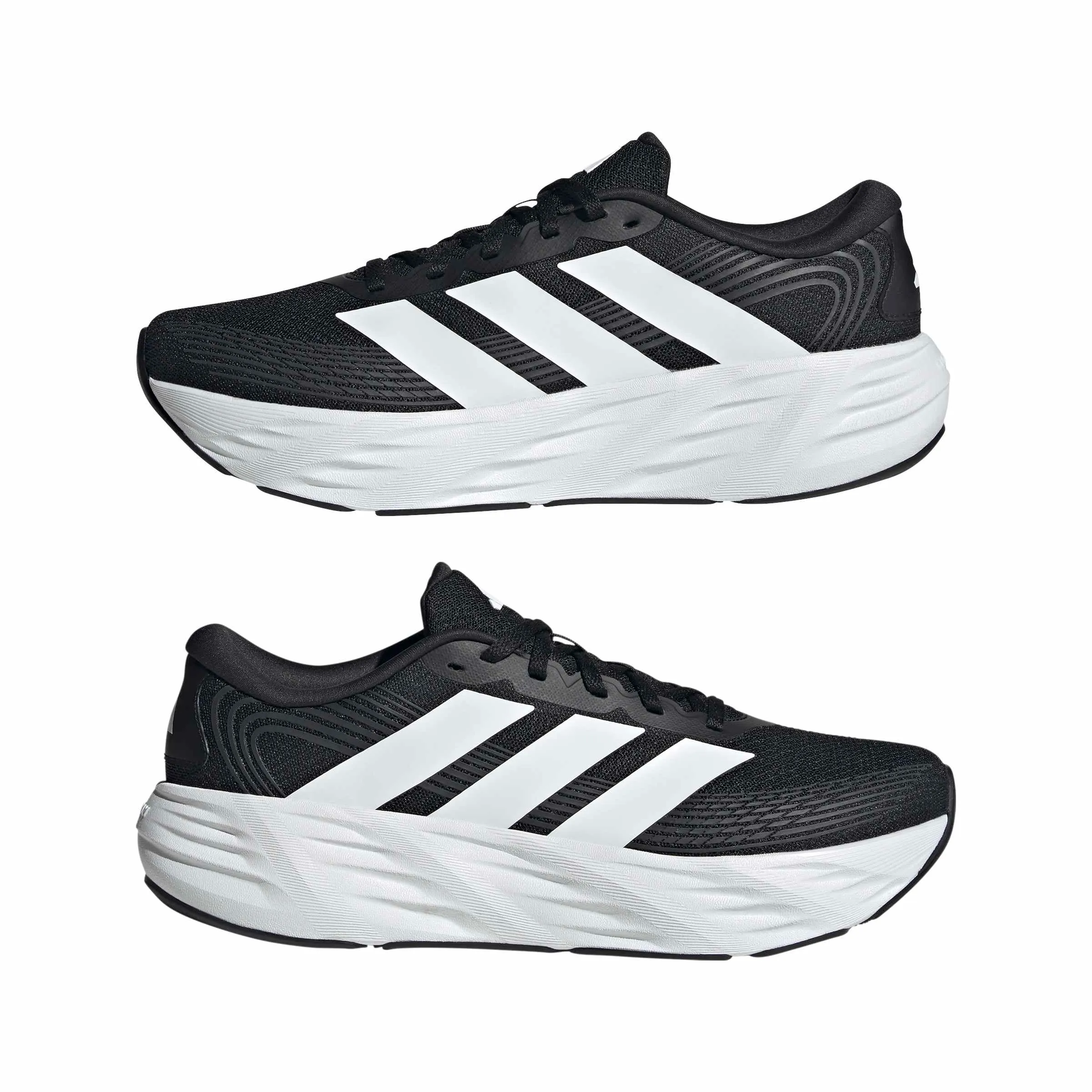 adidas Uomo Galaxy 8 Running Shoes, Core Black/Ftwr White/Carbon, 41 1/3 EU - immagine 7