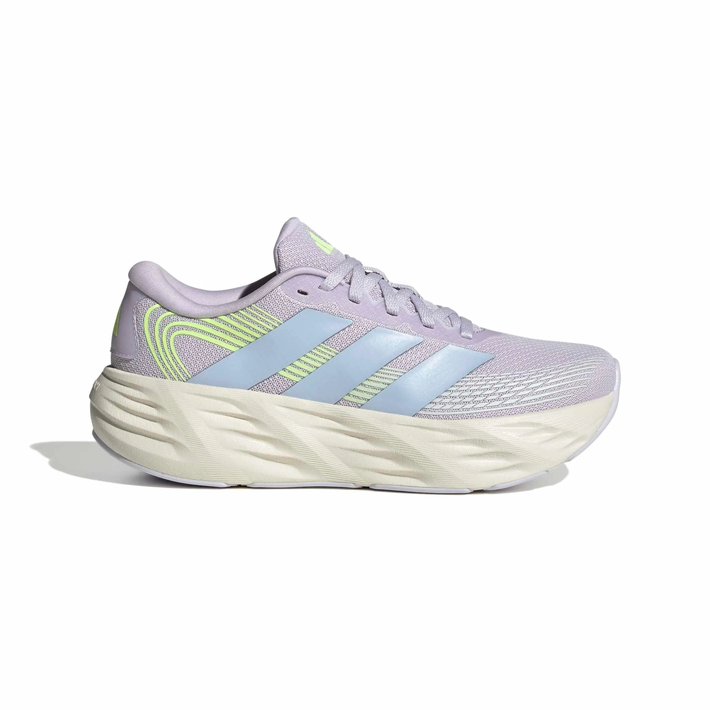 adidas Donna Galaxy 8 Running Shoes, Purple Tint/Frozen Purple/Hi-RES Yellow, 40 2/3 EU - immagine 3