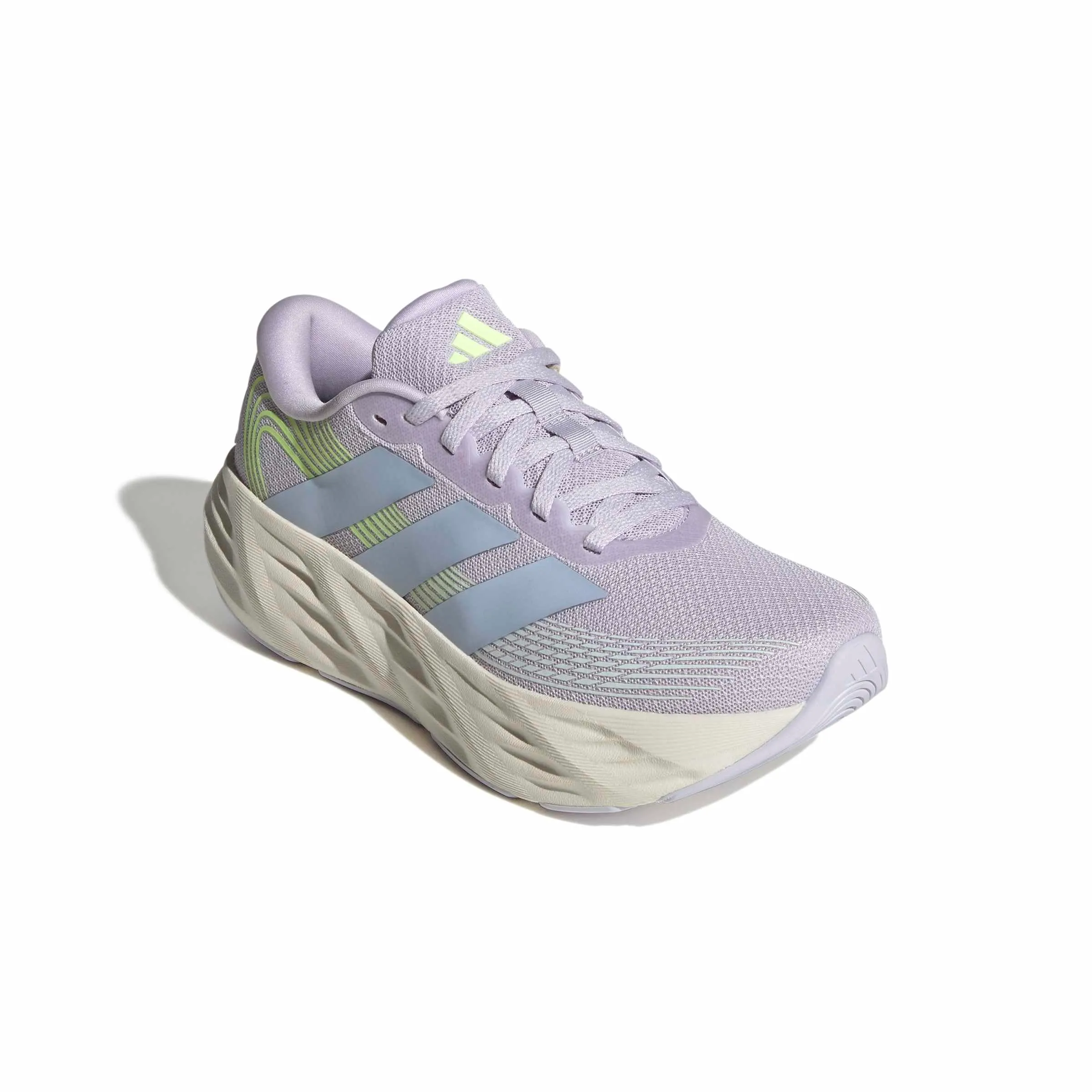 adidas Donna Galaxy 8 Running Shoes, Purple Tint/Frozen Purple/Hi-RES Yellow, 36 EU - immagine 4