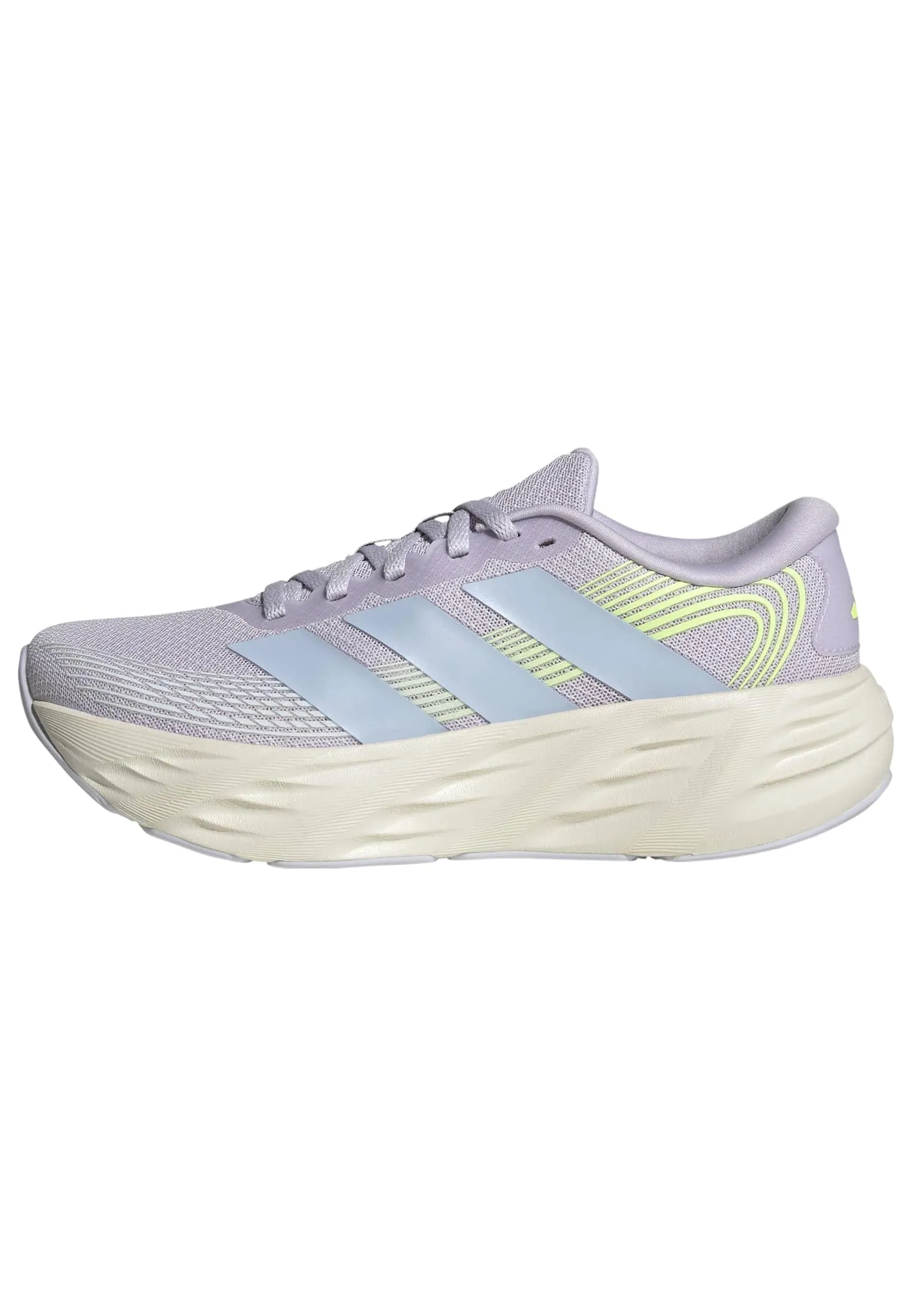 adidas Donna Galaxy 8 Running Shoes, Purple Tint/Frozen Purple/Hi-RES Yellow, 38 EU - immagine 1