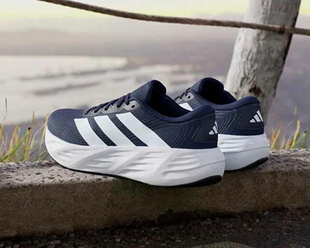adidas Uomo Galaxy 8 Running Shoes, Dark Blue/Ftwr White/Night Indigo, 42 EU - immagine 2