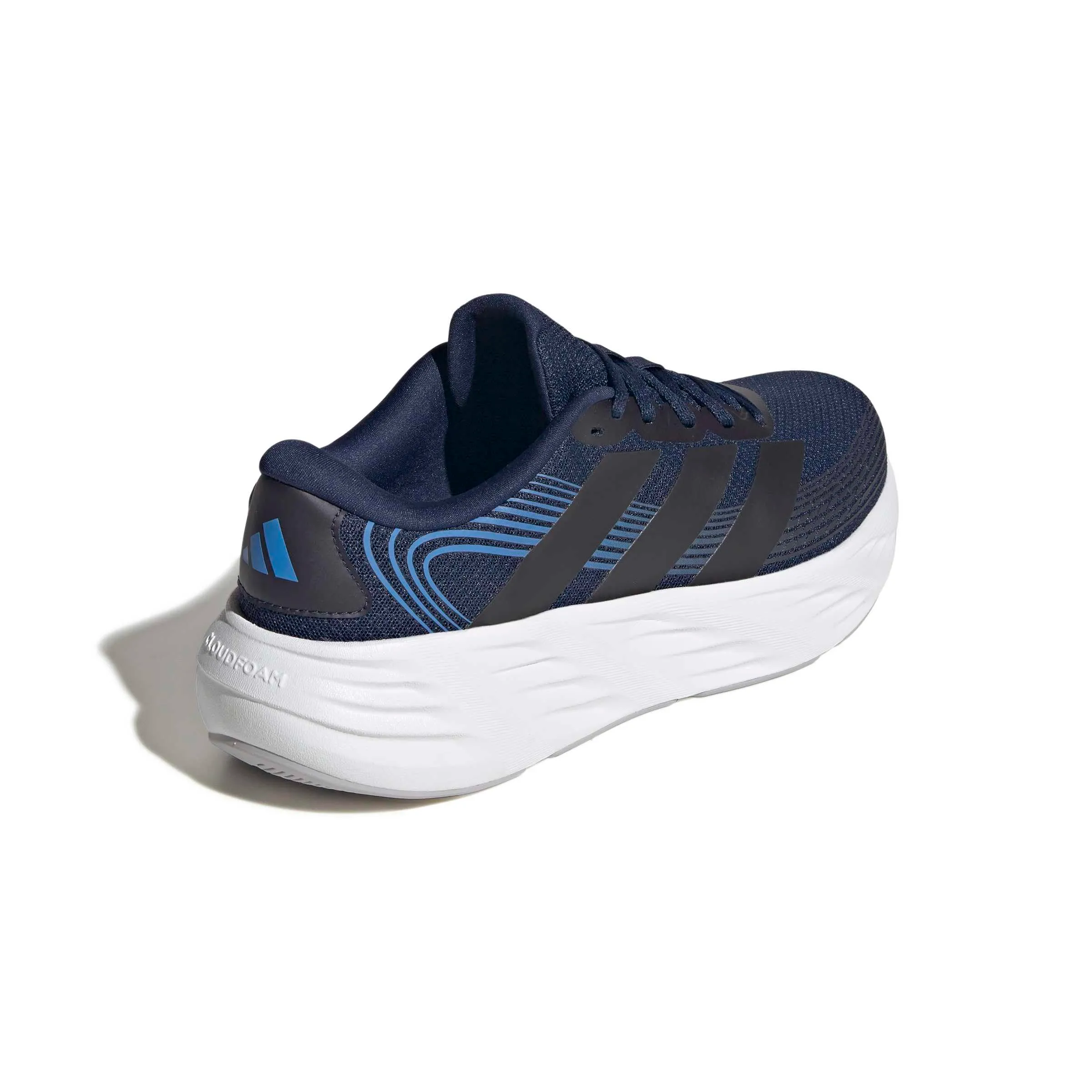 adidas Uomo Galaxy 8 Running Shoes, Night Indigo/Core Black/Lucid Ray Blue, 40 2/3 EU - immagine 6