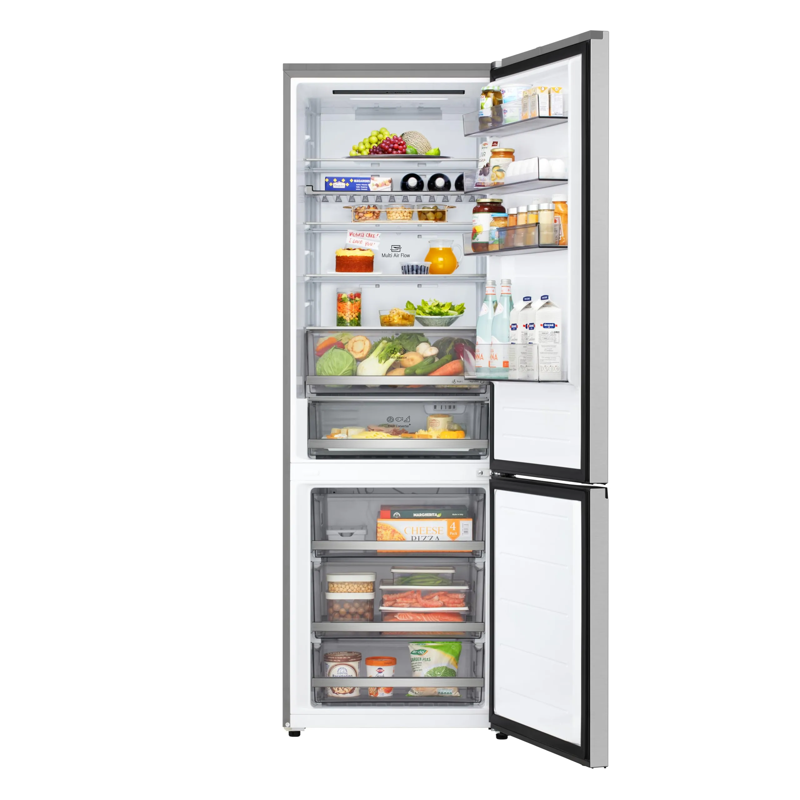 LG GBBW322DPY Frigorifero Combinato Fit&Max Larghezza 70 cm, 465L, Classe D - immagine 3