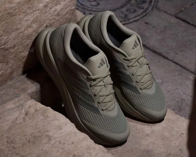 adidas Uomo Runfalcon 6 Shoes, Olive Strata/Shadow Olive/Core Black, 41 1/3 EU - immagine 2