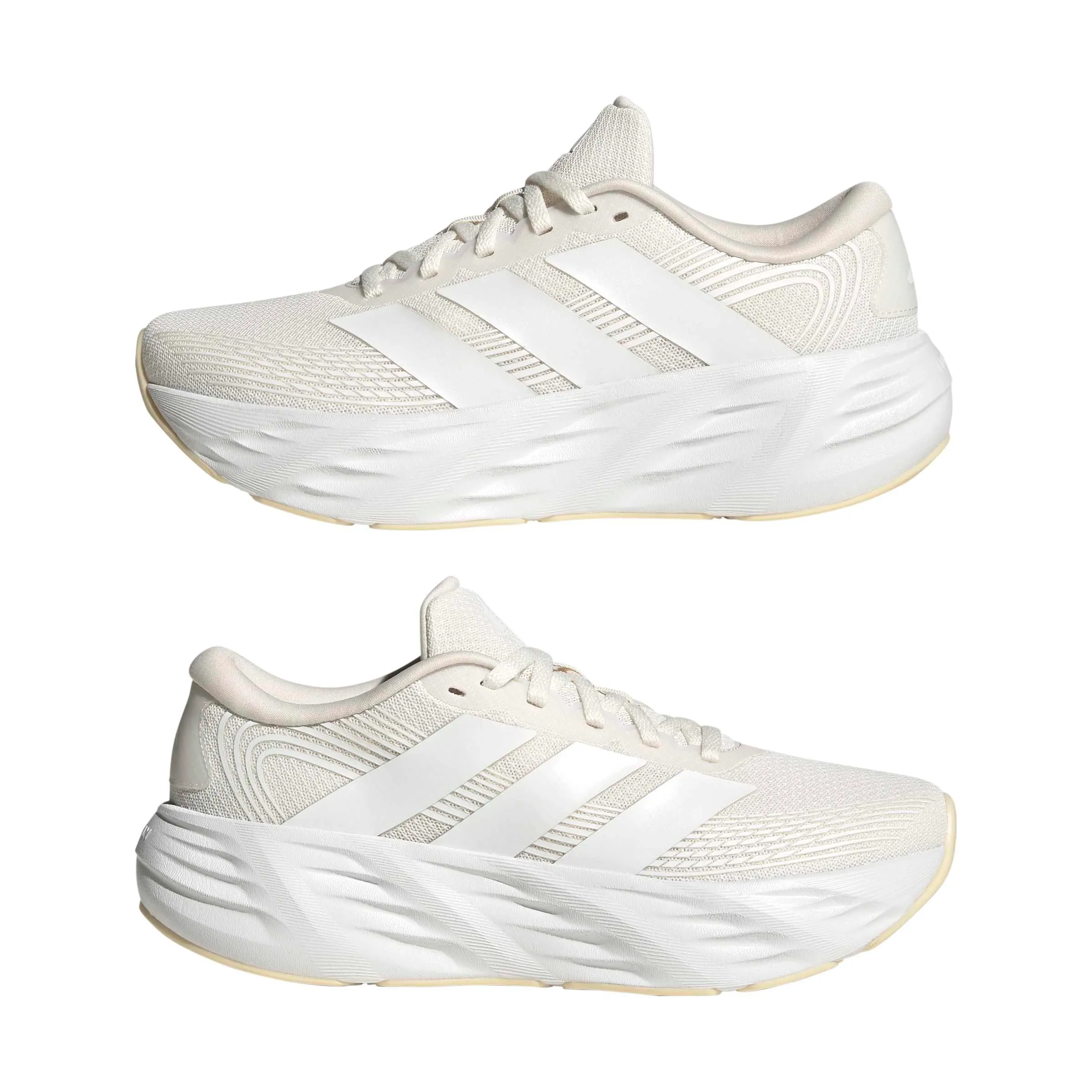 adidas Donna Galaxy 8 Running Shoes, Cloud White/Ftwr White/Warm Vanilla, 42 EU - immagine 7