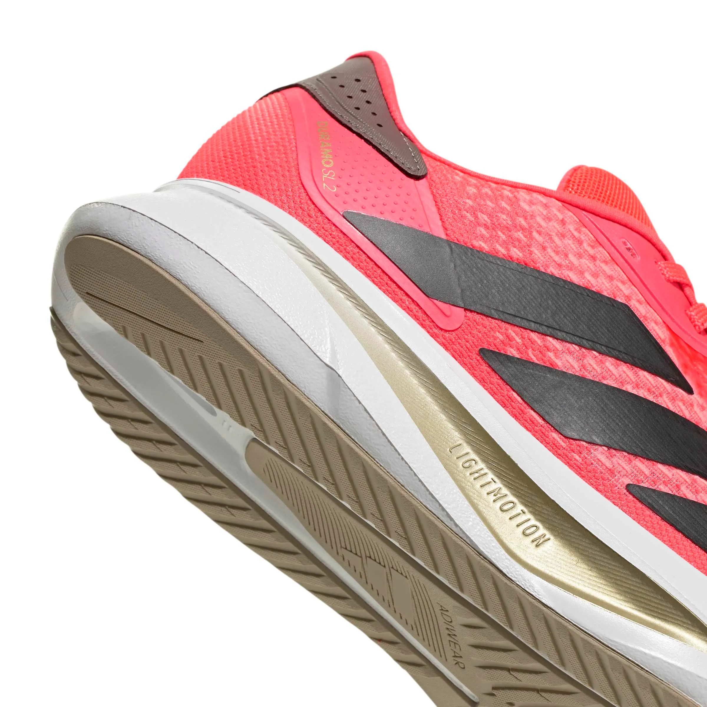 adidas Uomo Duramo SL 2 Running Shoes, Solar Turbo/Carbon/Tech Earth, 44 2/3 EU - immagine 6