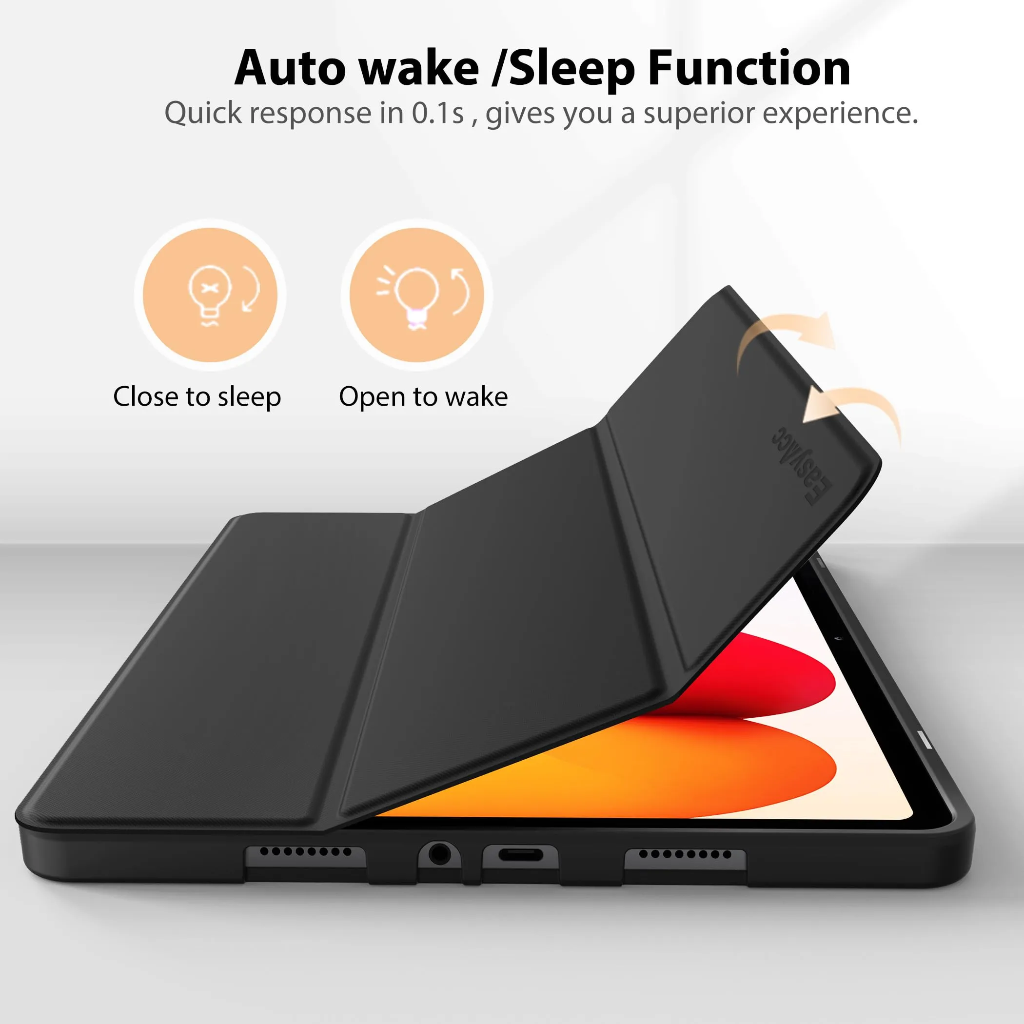 EasyAcc Cover Compatibile con Xiaomi Redmi Pad 2 Pro 12.1 Pollici 2025 - immagine 3