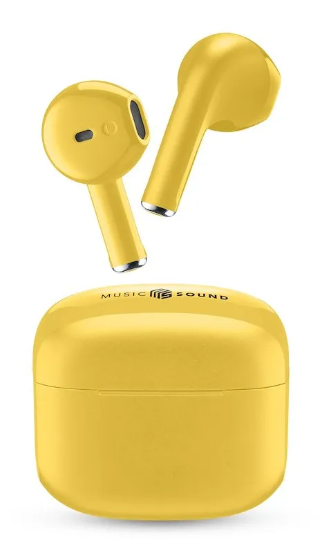 Music Sound Auricolari Wireless SWAG Giallo - immagine 1