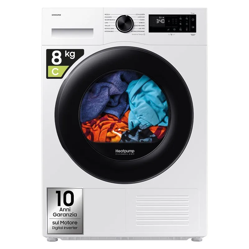 Samsung Asciugatrice serie 5000D CRYSTAL Dv80dg52b0aeet - immagine 1
