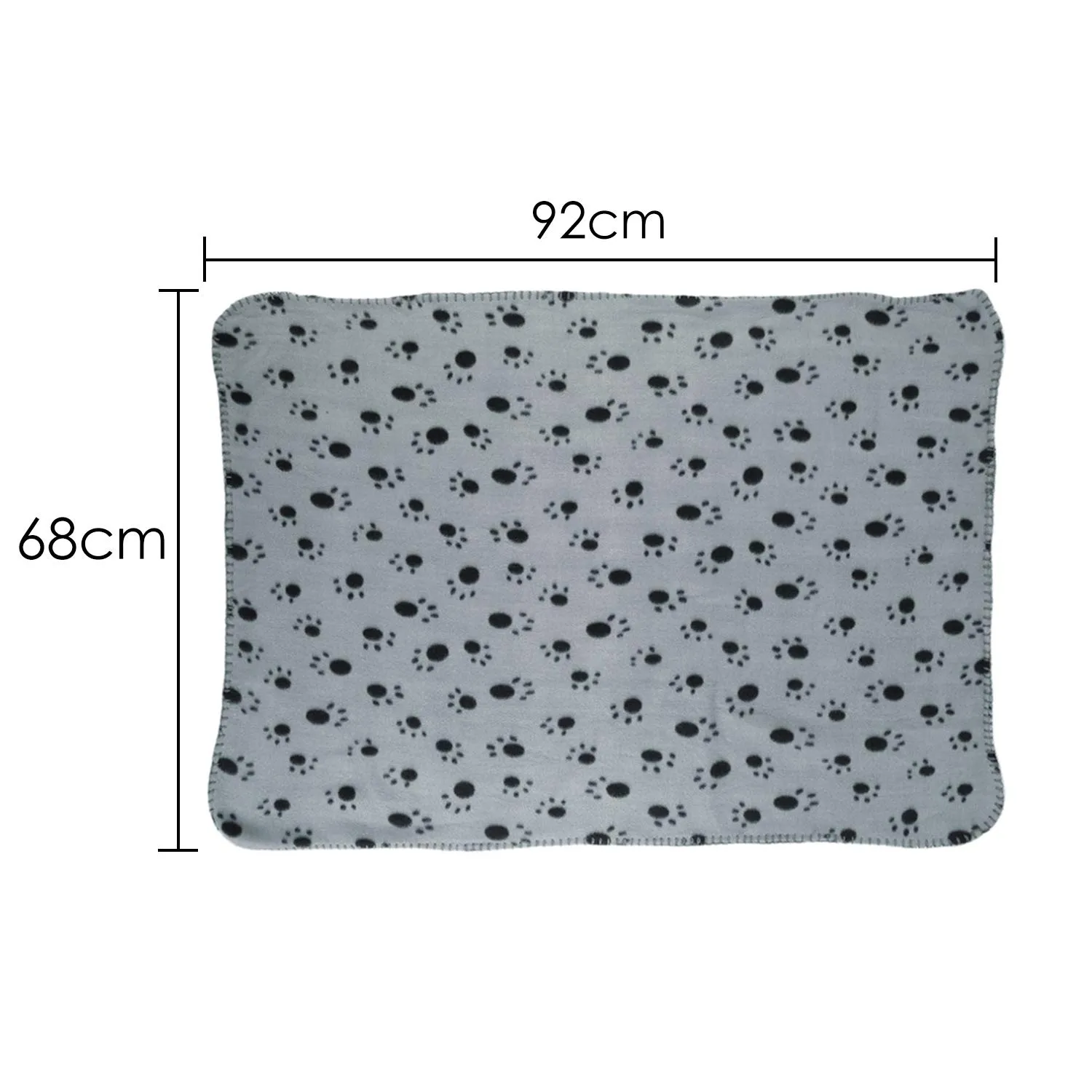 Digiflex 3 x Grandi Coperte in Morbido Pile - per Cani, Gatti, Conigli E Altri Animali Domestici - Una Buona Aggiunta al Letto del Tuo Animale 70 X 100 cm - immagine 2