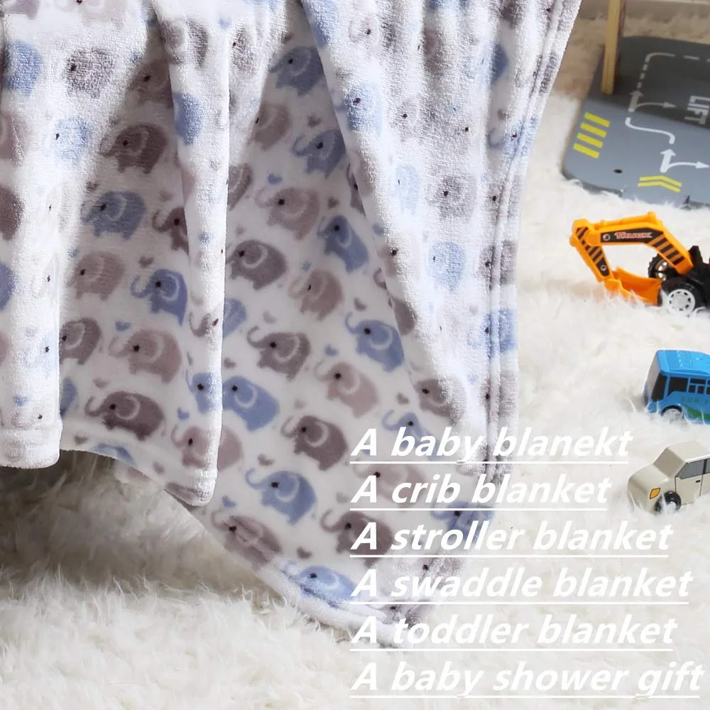 CREVENT BABY BLANKET (BLUE ELEPHANT) - immagine 6
