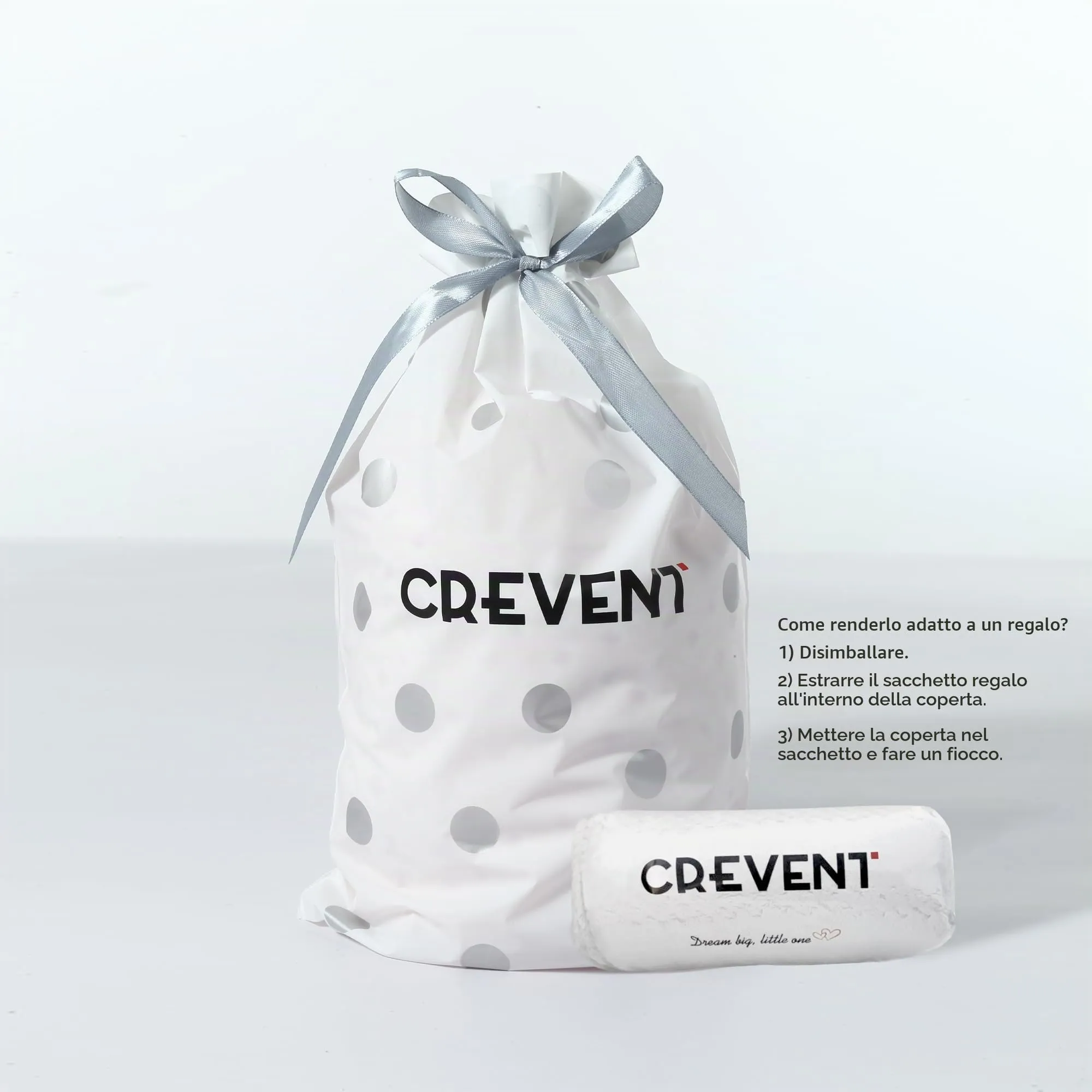 CREVENT Coperta morbida e calda in ciniglia per neonati, ideale come regalo di ricevimento, a quadretti, 75 x 100 cm - immagine 7