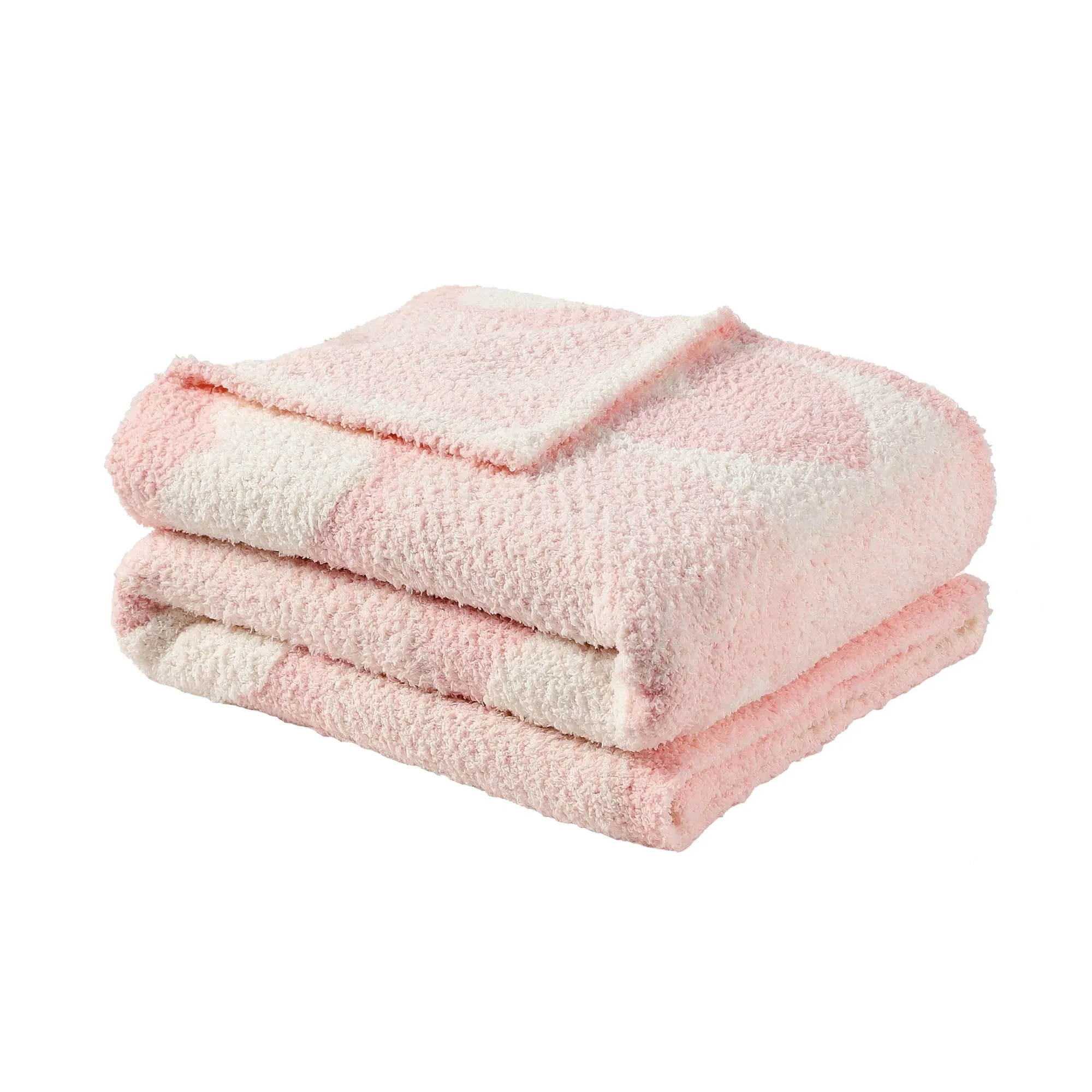 CREVENT Accogliente morbida e calda coperta per bambini in ciniglia per ragazze e ragazzi, essenziali per neonati, regalo di ricevimento – amore cuore 75 x 100 cm - immagine 6
