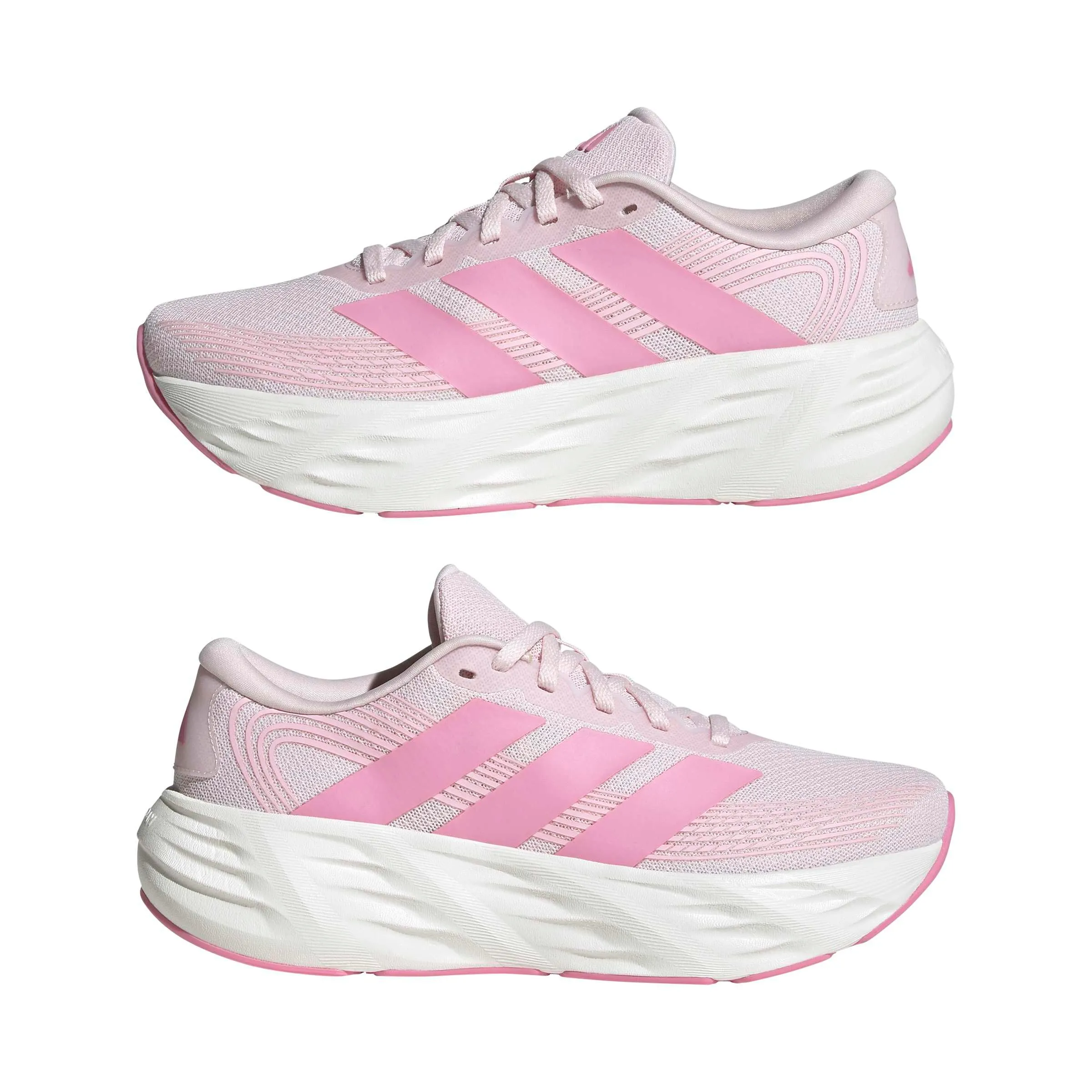 adidas Donna Galaxy 8 Running Shoes, Distilled Pink/st Tropic Bloom/Clear Pink, 40 2/3 EU - immagine 7
