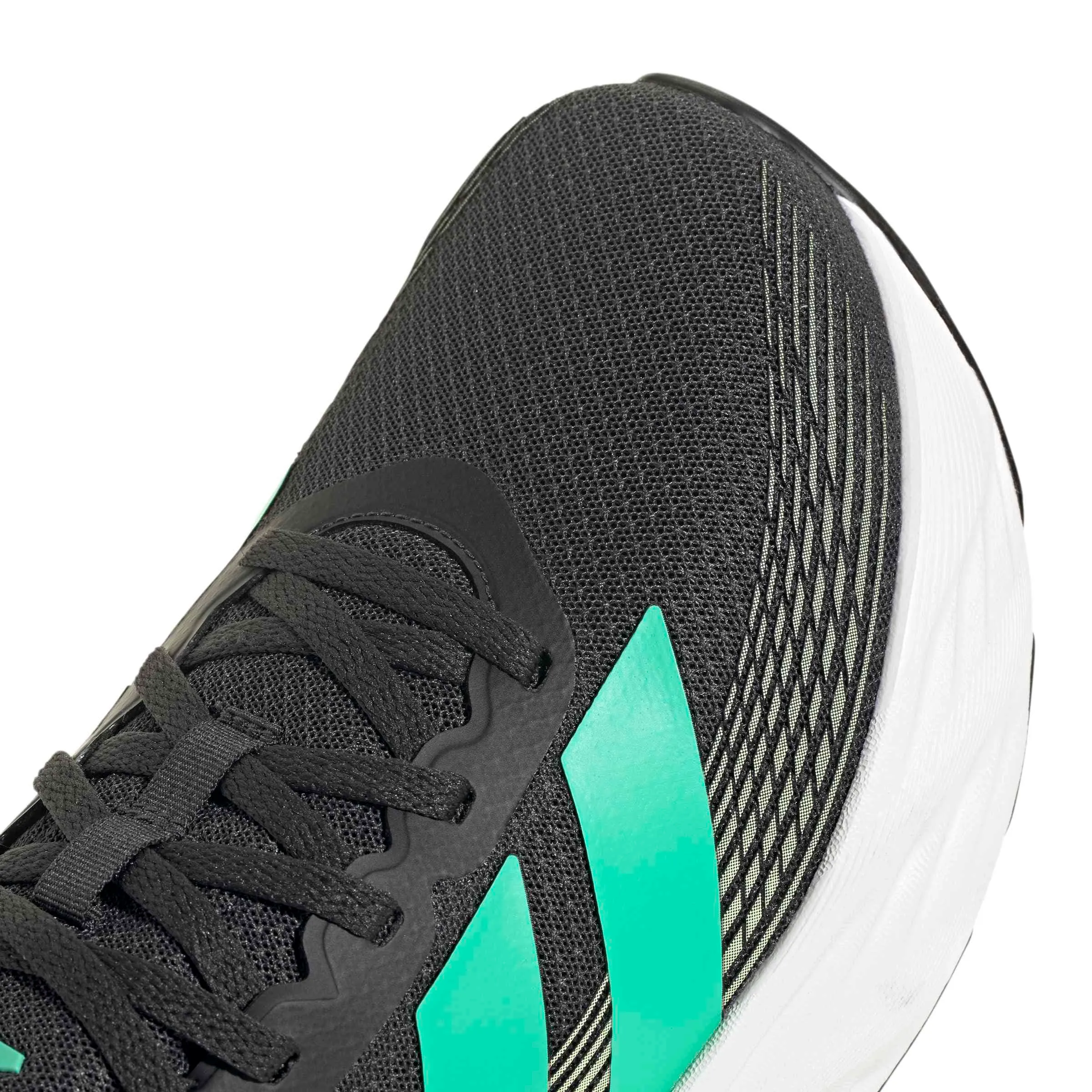 adidas Uomo Galaxy 8 Running Shoes, Carbon/Hi-RES Green/Almost Lime, 44 EU - immagine 4