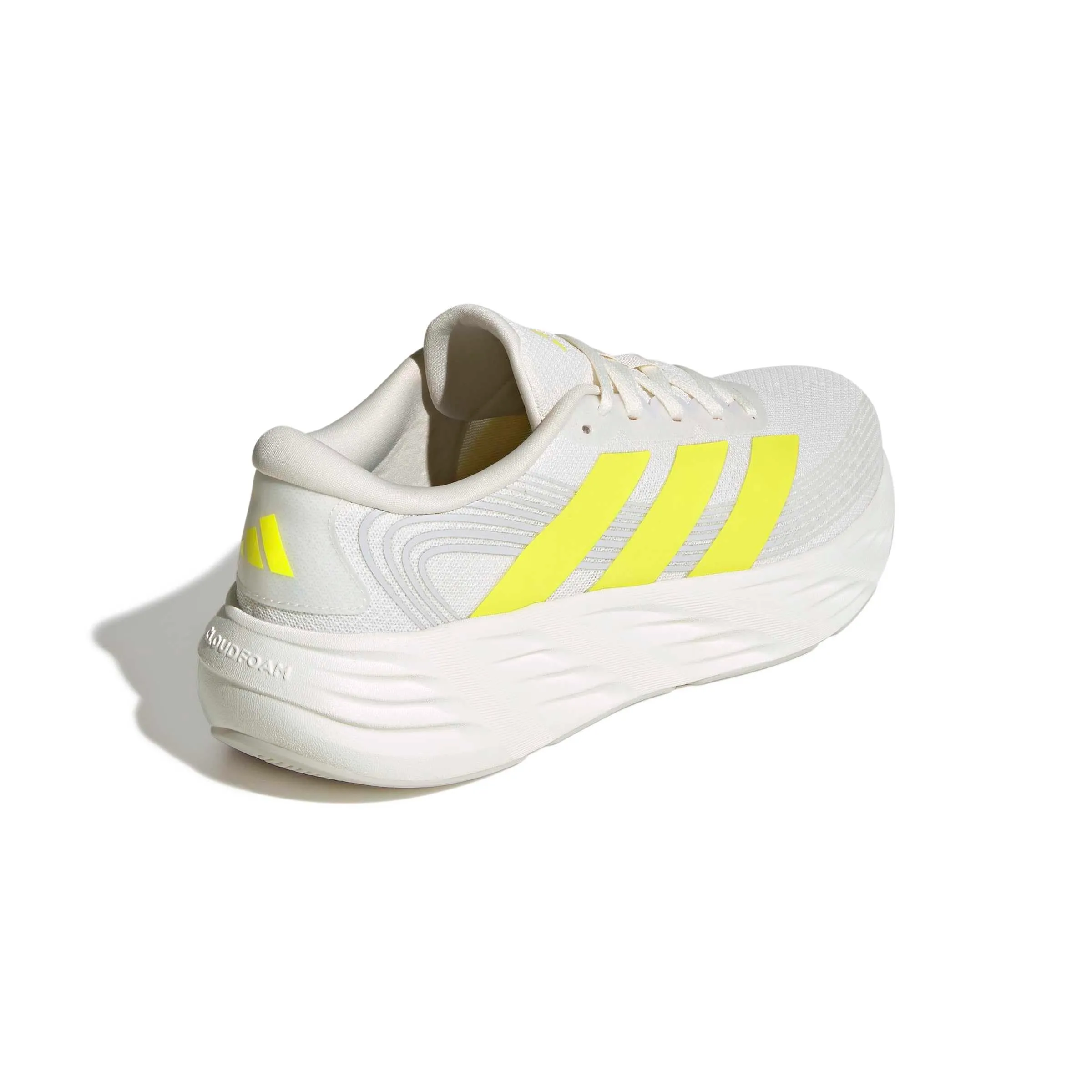 adidas Uomo Galaxy 8 Running Shoes, Cloud White/Pure Lemon/lgh Solid Grey, 45 1/3 EU - immagine 6