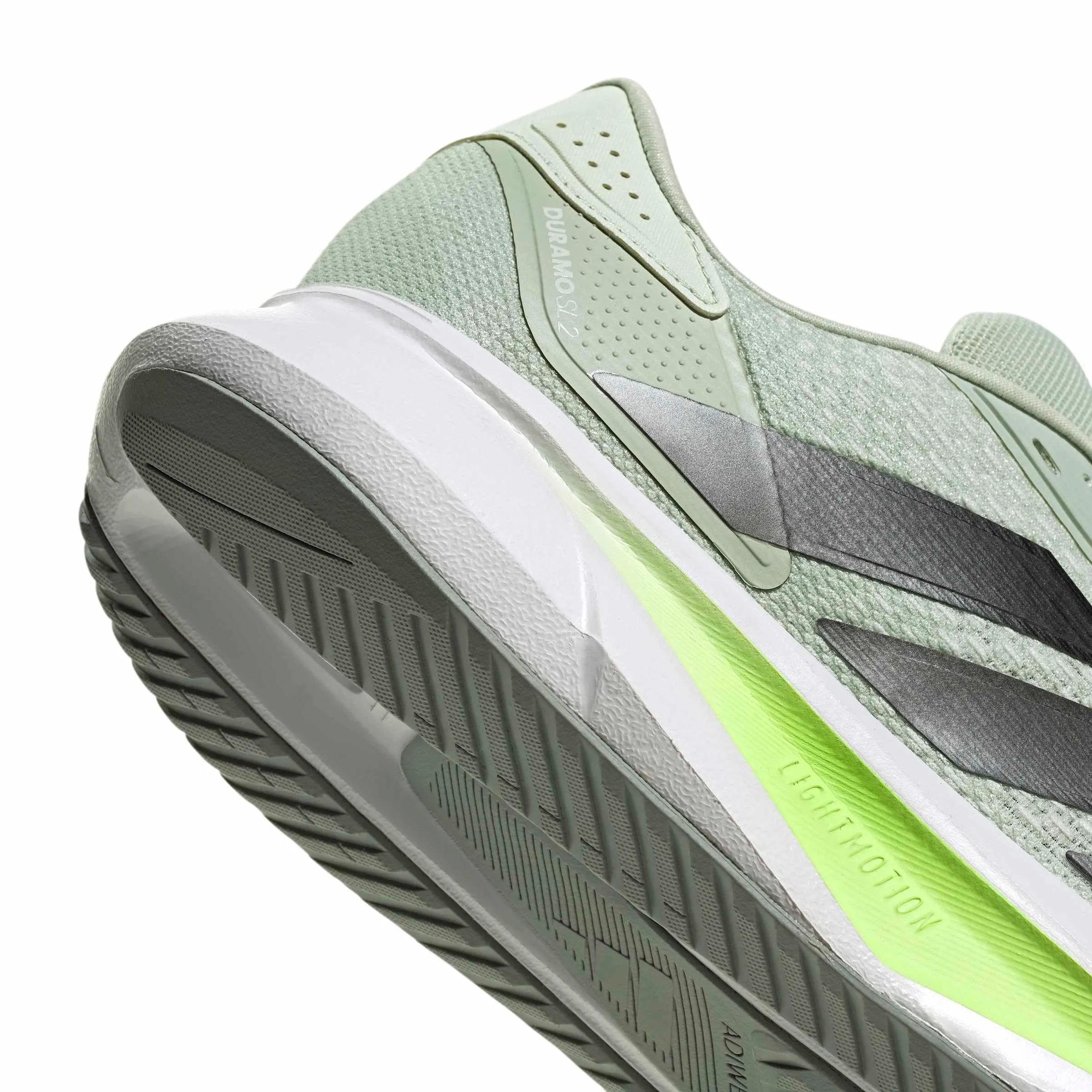 adidas Uomo Duramo SL 2 Running Shoes, Linen Green/Iron Met./Crystal Jade, 46 EU - immagine 6
