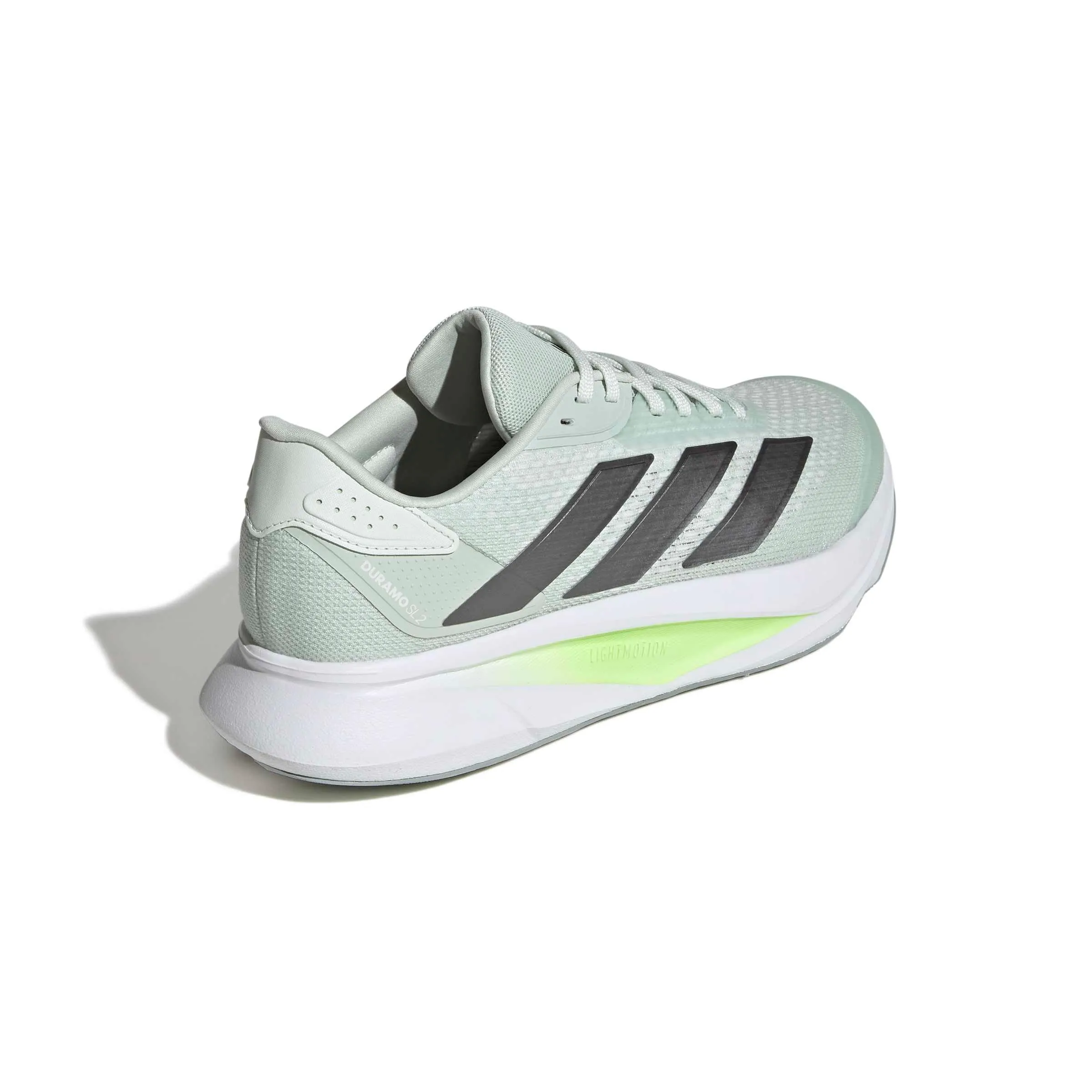 adidas Uomo Duramo SL 2 Running Shoes, Linen Green/Iron Met./Crystal Jade, 36 2/3 EU - immagine 5