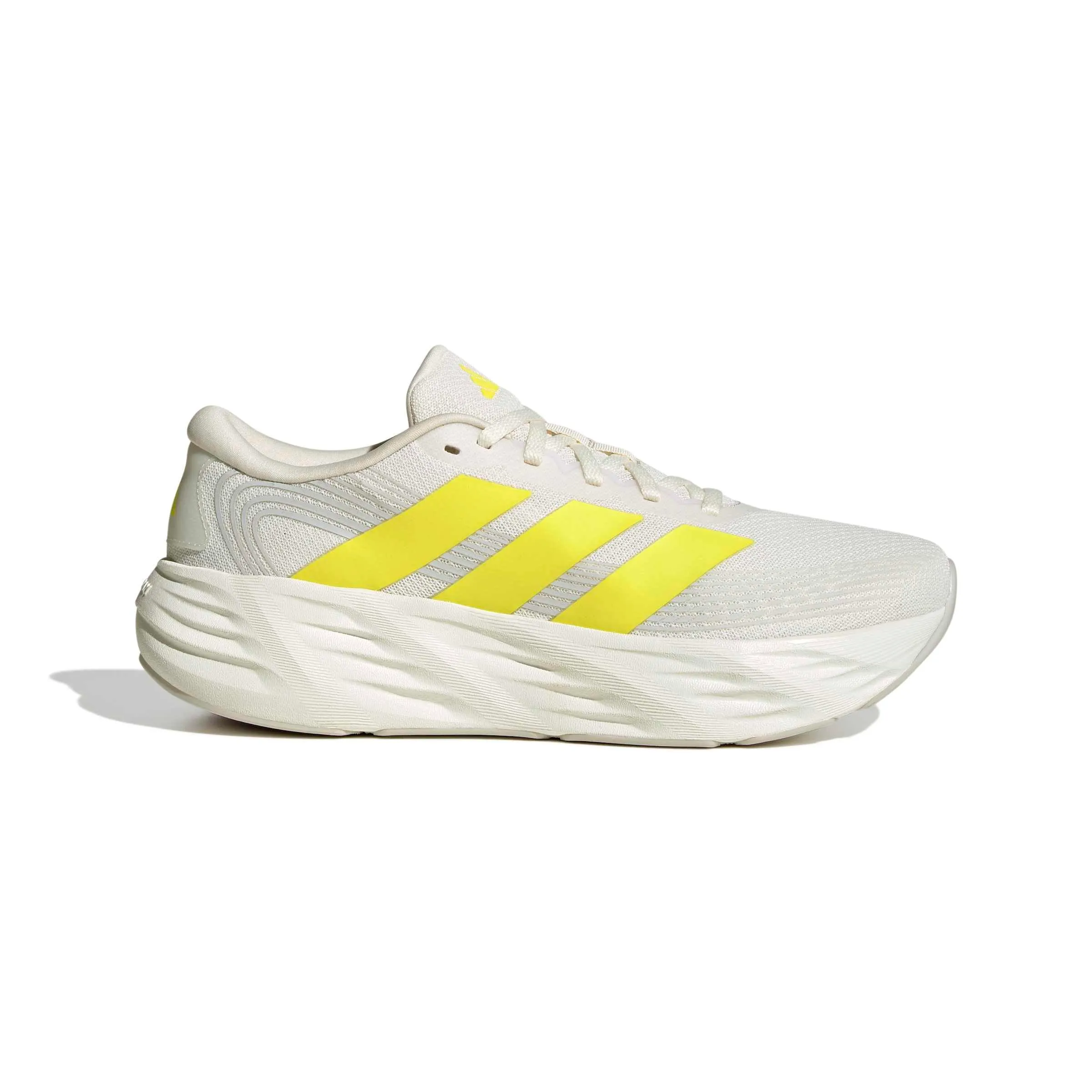 adidas Uomo Galaxy 8 Running Shoes, Cloud White/Pure Lemon/lgh Solid Grey, 46 EU - immagine 2