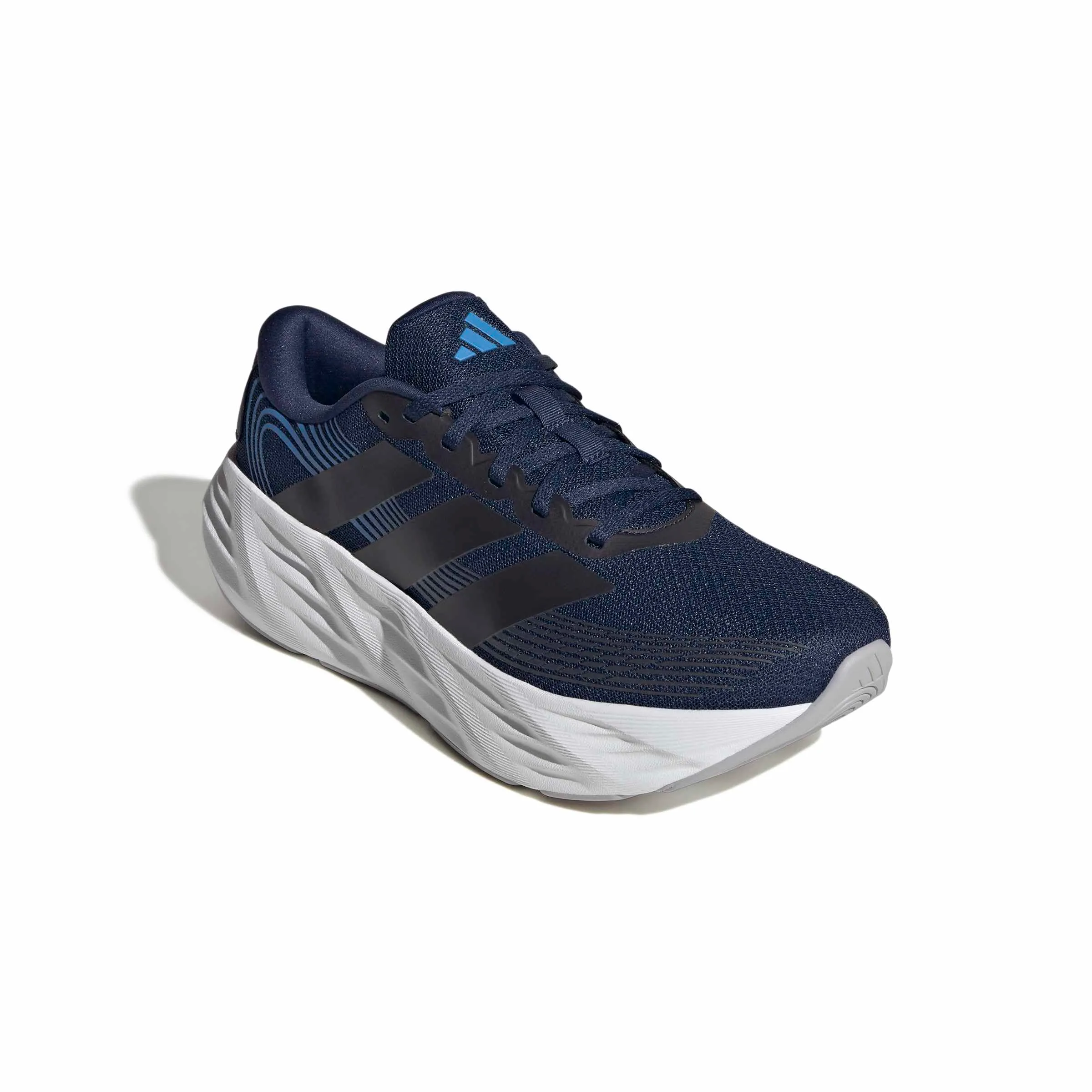 adidas Uomo Galaxy 8 Running Shoes, Night Indigo/Core Black/Lucid Ray Blue, 46 EU - immagine 3