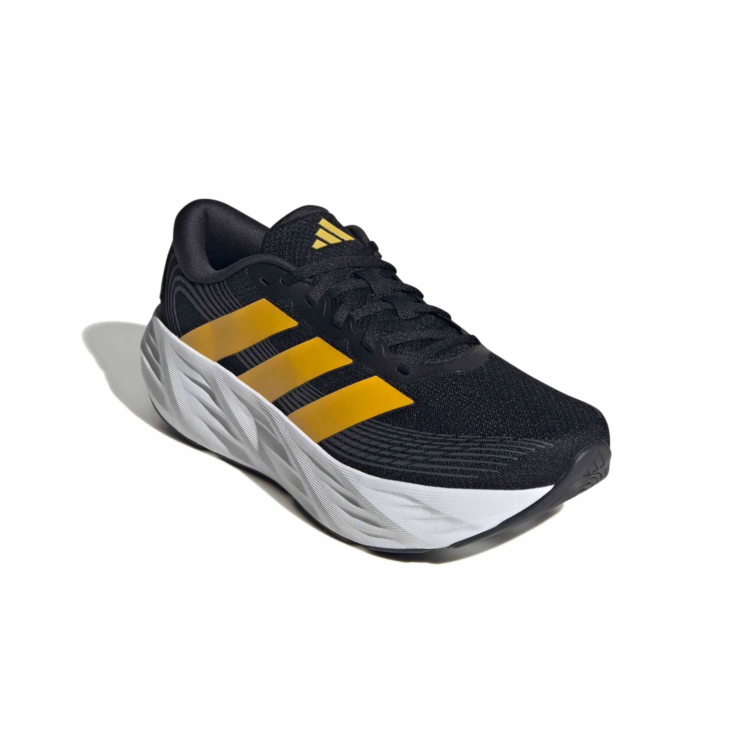 adidas Uomo Galaxy 8 Running Shoes, Core Black/Bold Gold/Carbon, 40 EU - immagine 3