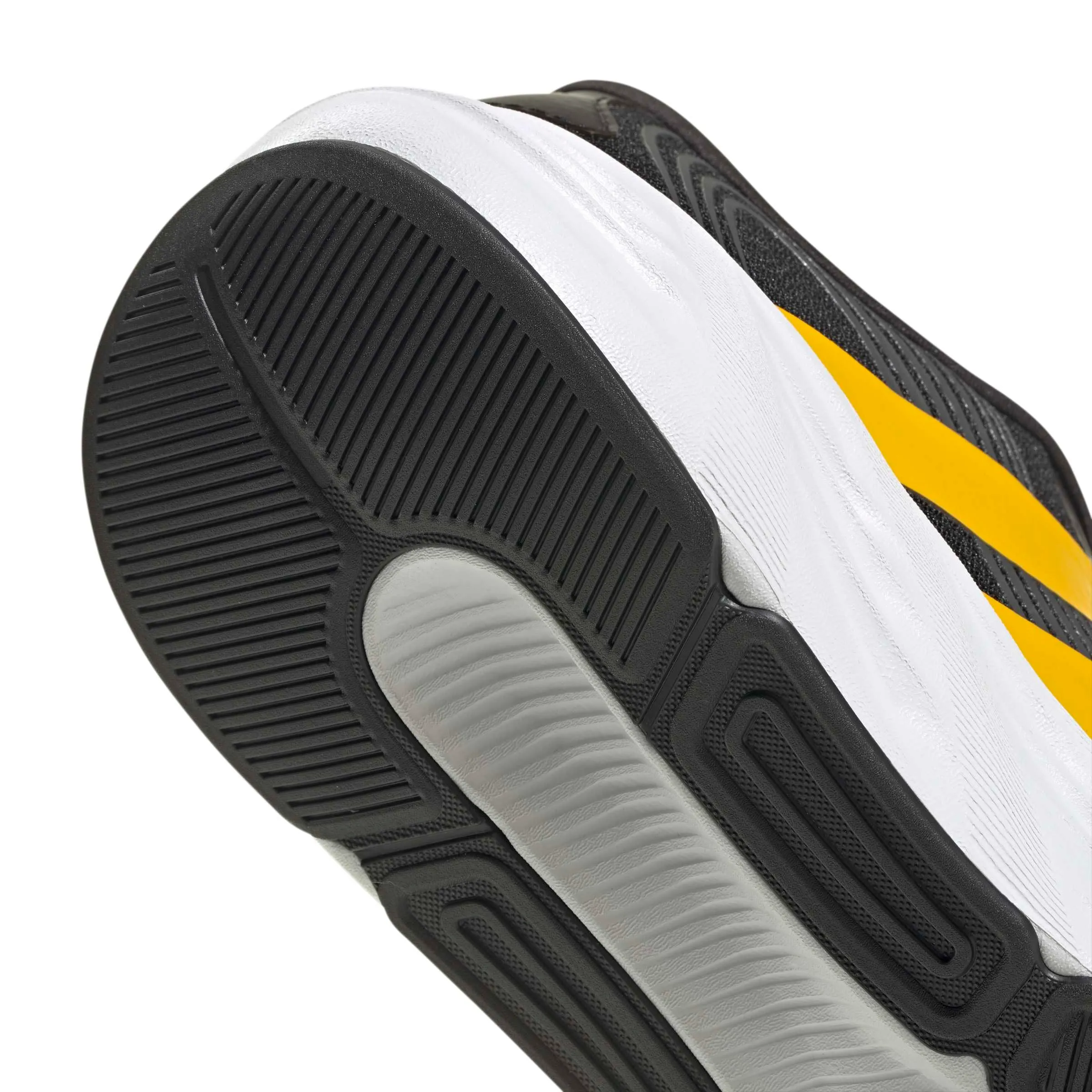 adidas Uomo Galaxy 8 Running Shoes, Core Black/Bold Gold/Carbon, 48 EU - immagine 4